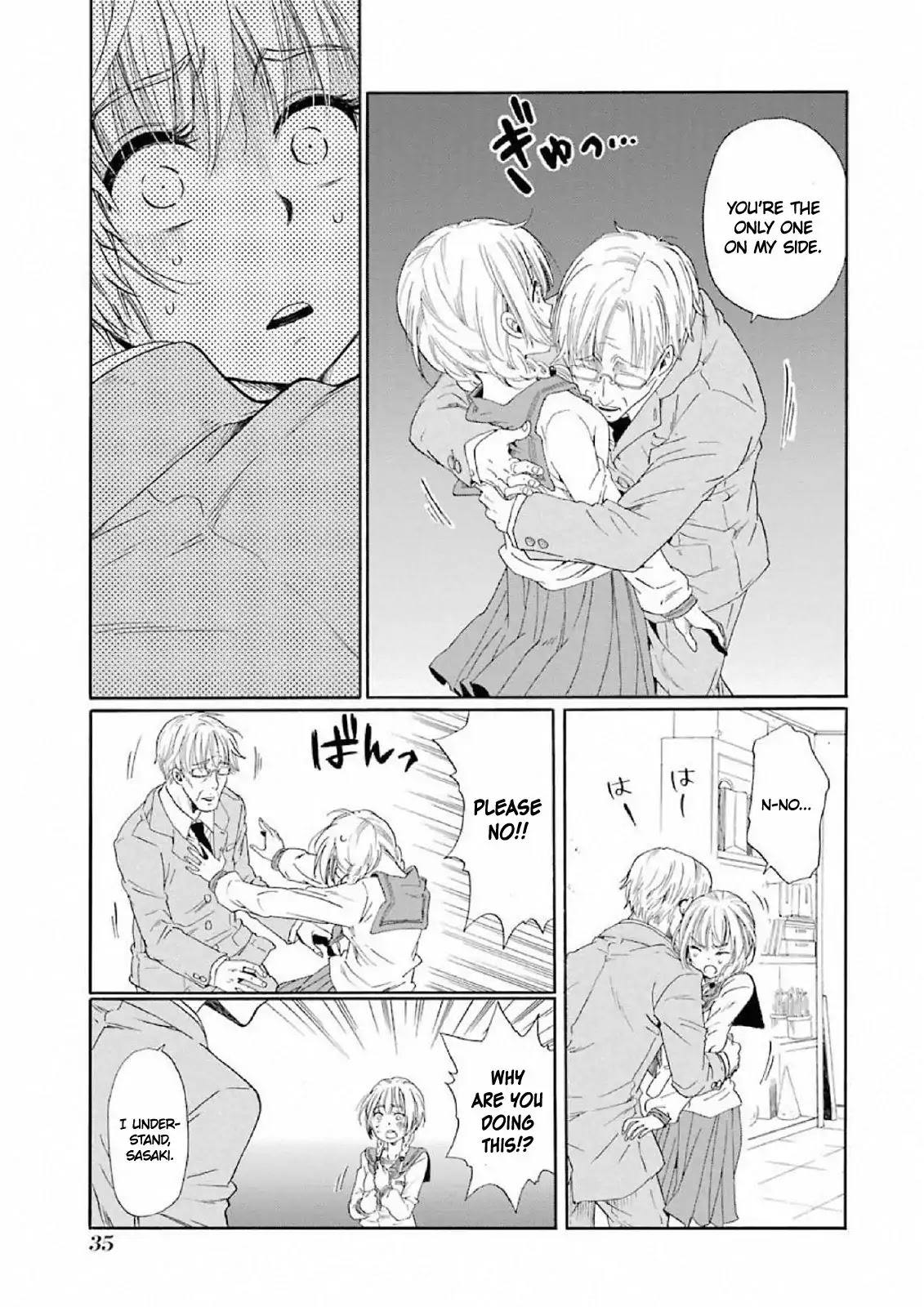 My Name Is "Boy A" Chapter 1 page 36 - Chapter 1: Welcome to Hell