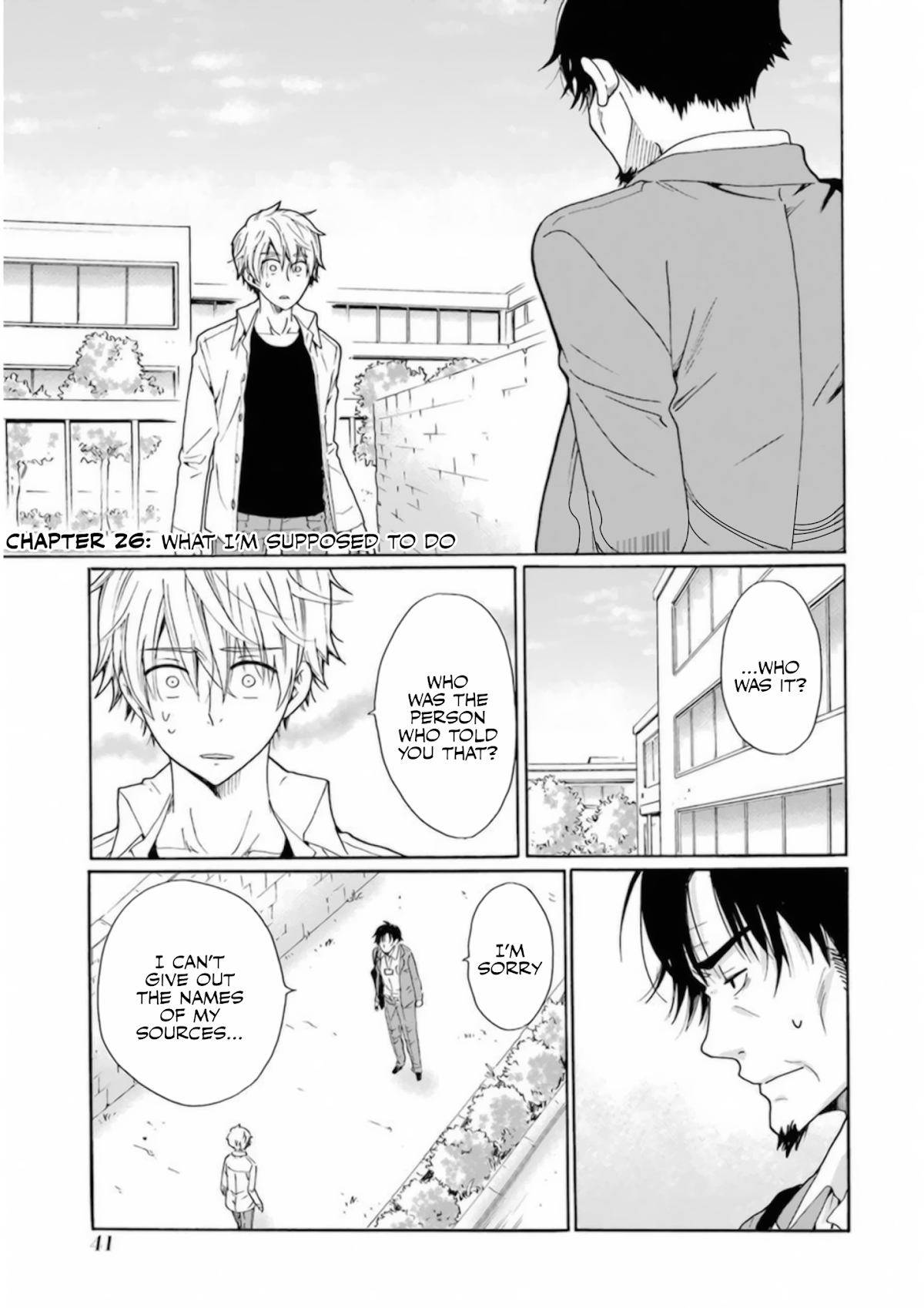 My Name Is "Boy A" Chapter 26 page 1 - Chapter 26