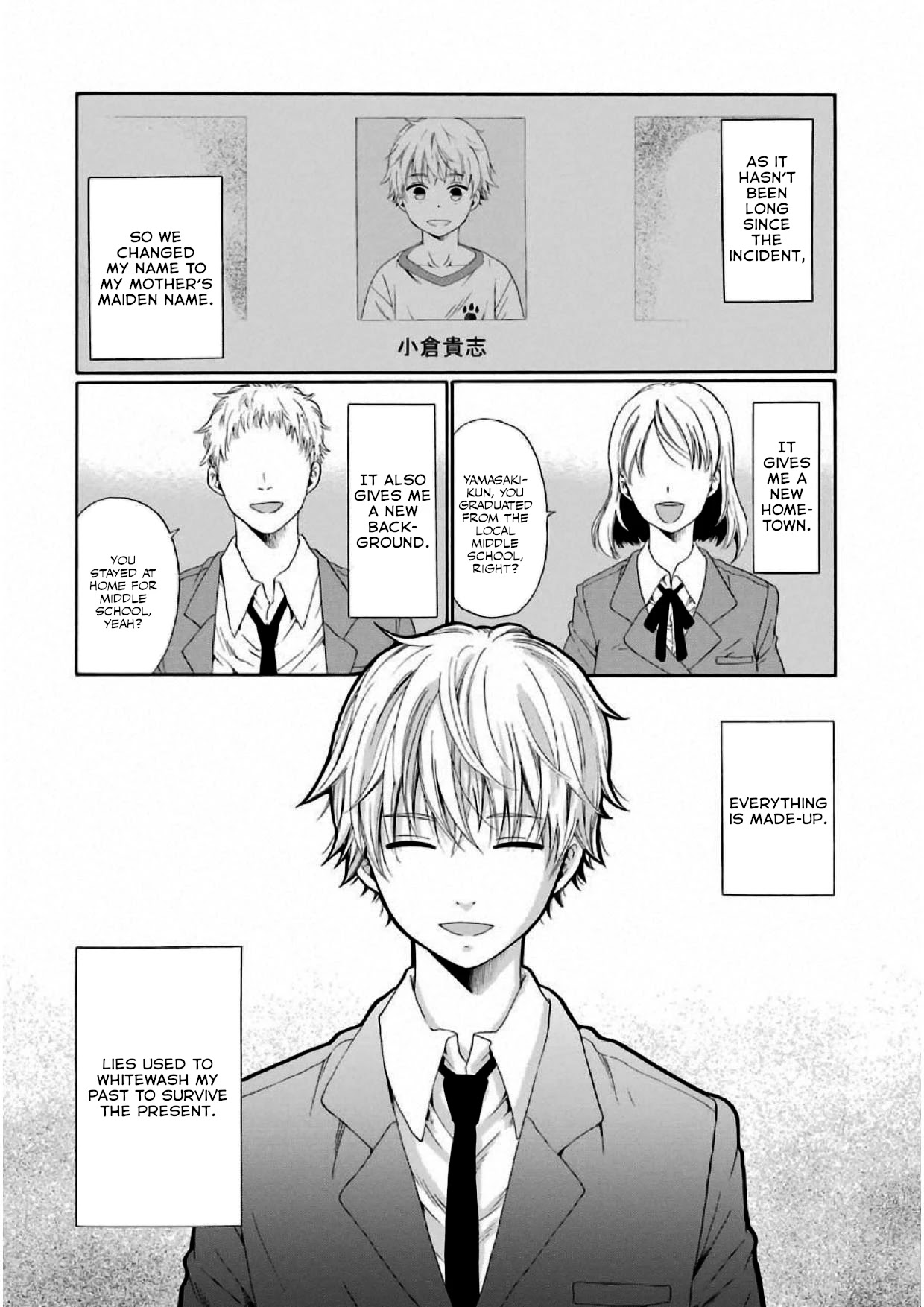 My Name Is "Boy A" Chapter 4 page 4 - Chapter 4: Who Doesn't Know