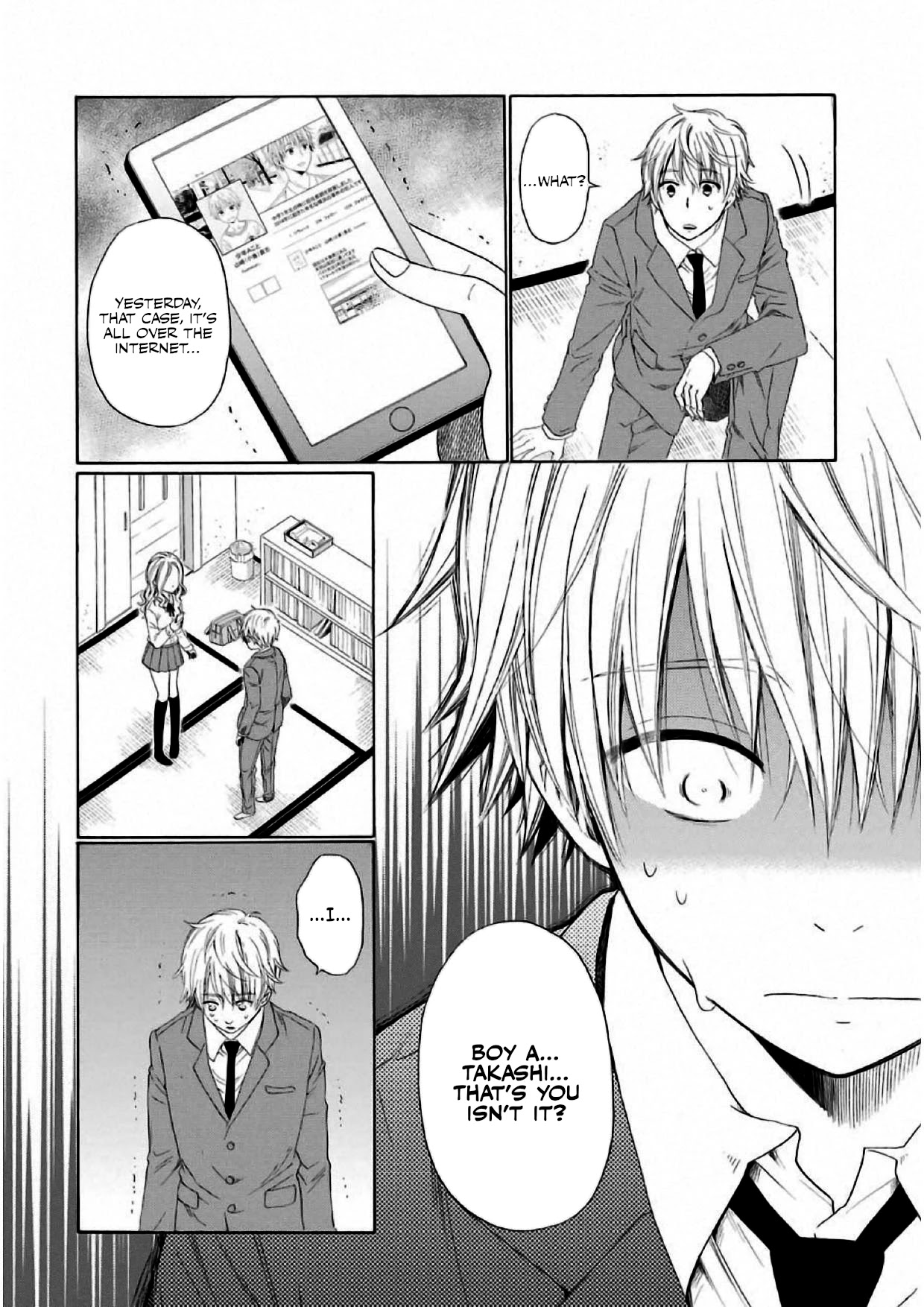 My Name Is "Boy A" Chapter 5 page 14 - Chapter 5: Until We Meet Again