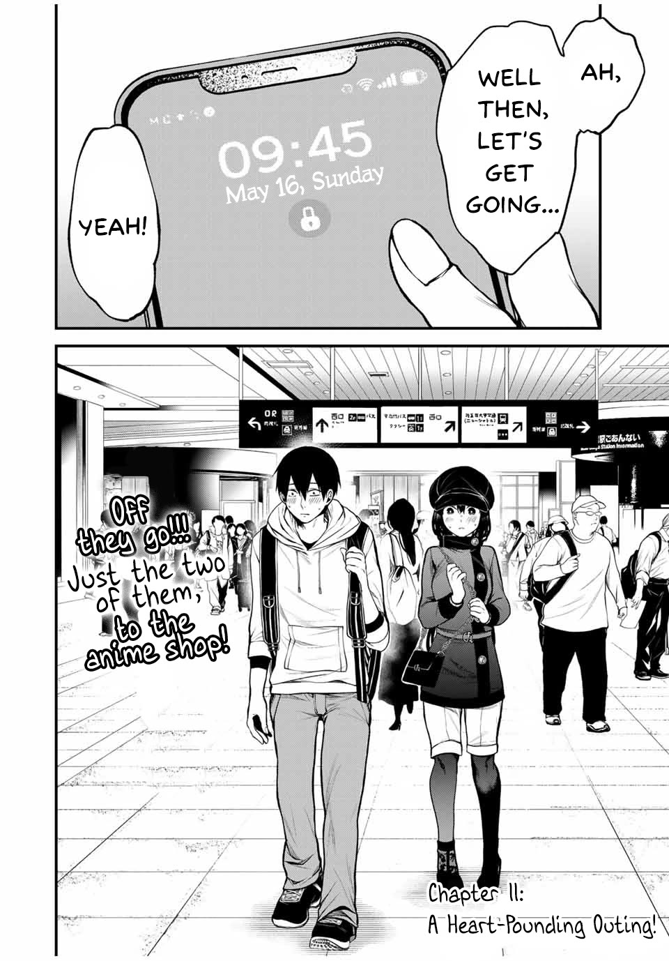 My Neighbor Kurokawa-san Chapter 11 page 1 - Chapter 11: A Heart-Pounding Outing!