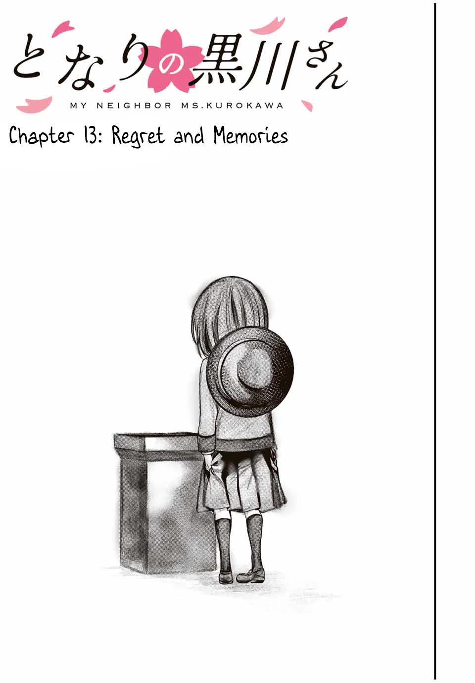 My Neighbor Kurokawa-san Chapter 13 page 3 - Chapter 13: Regret and Memories