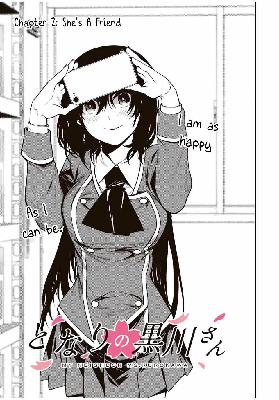 My Neighbor Kurokawa-san Chapter 2 page 3 - Chapter 2: She's A Friend