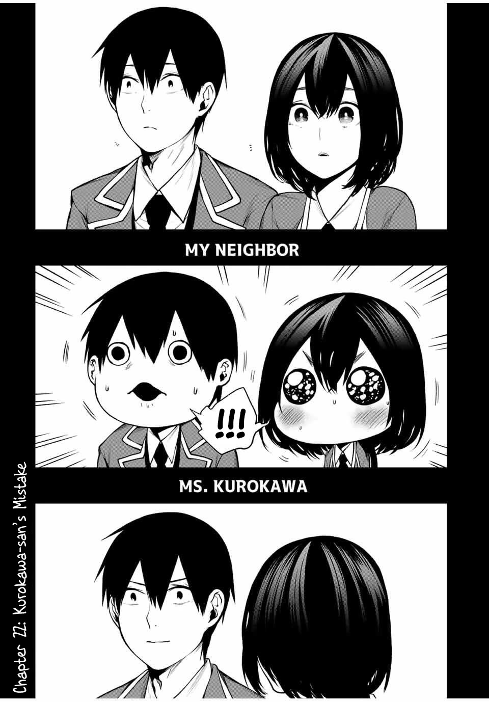 My Neighbor Kurokawa-san Chapter 22 page 3 - Chapter 22: Kurokawa-san’s Mistake