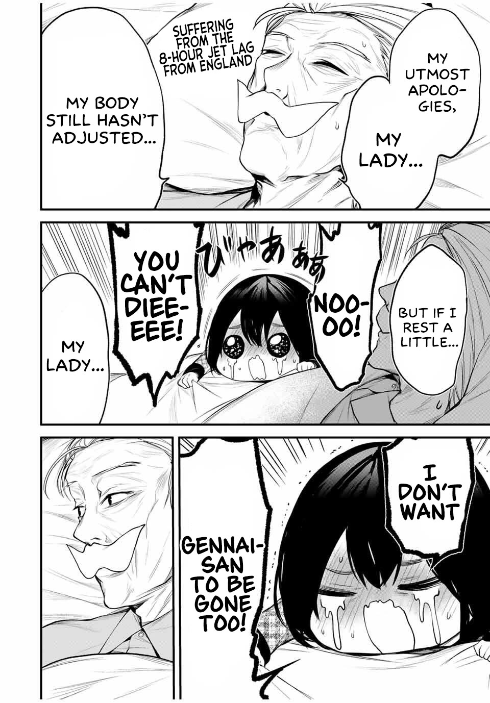 My Neighbor Kurokawa-san Chapter 26.5 page 10 - Chapter 26.5: Side Story - Gennai-san and Yayoi-chan in England