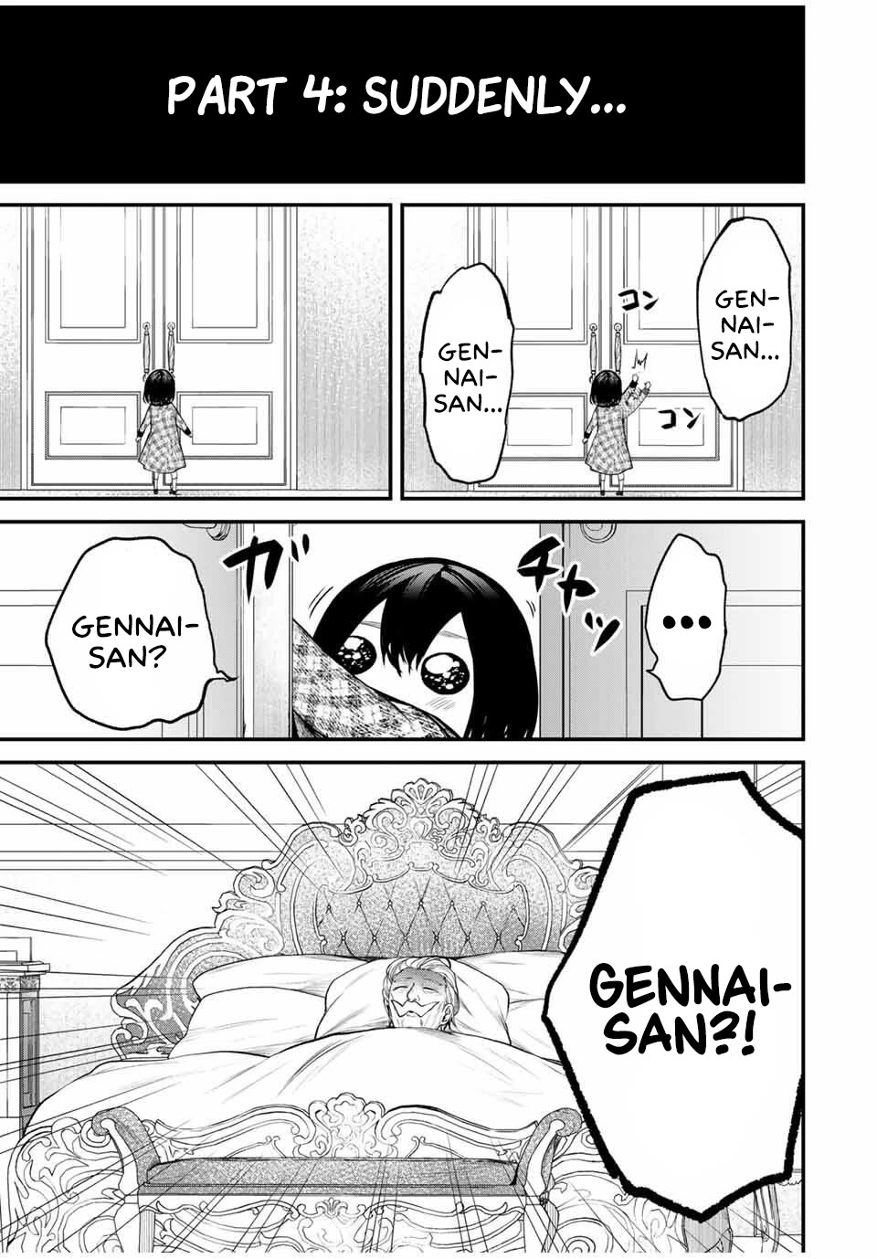 My Neighbor Kurokawa-san Chapter 26.5 page 9 - Chapter 26.5: Side Story - Gennai-san and Yayoi-chan in England