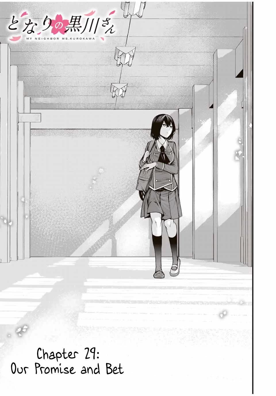 My Neighbor Kurokawa-san Chapter 29 page 3 - Chapter 29: Our Promise and Bet