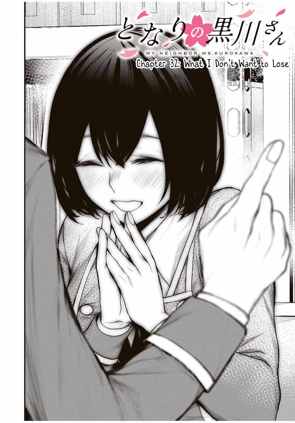 My Neighbor Kurokawa-san Chapter 32 page 2 - Chapter 32: What I Don’t Want to Lose