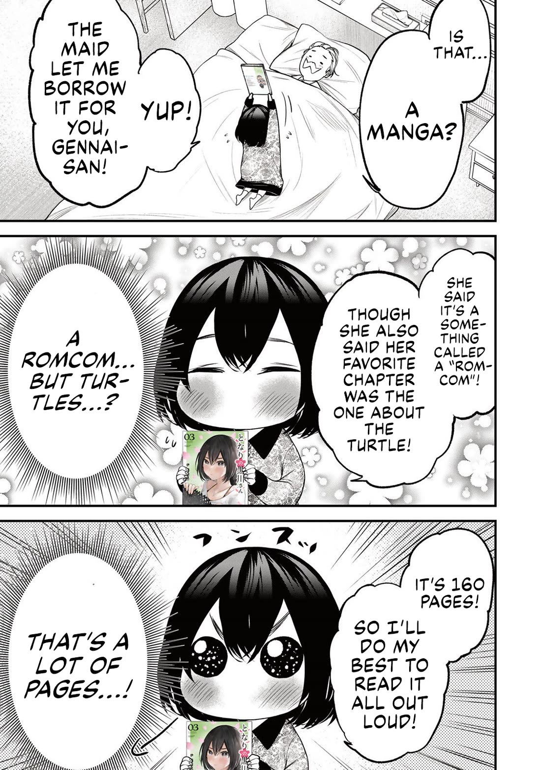 My Neighbor Kurokawa-san Chapter 33.5 page 3 - Chapter 33.5: Volume 3 Promotion - Yayoi-chan’s Nursing…?