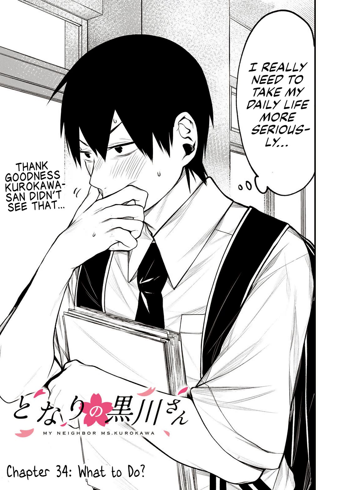 My Neighbor Kurokawa-san Chapter 34 page 3 - Chapter 34: What to Do?
