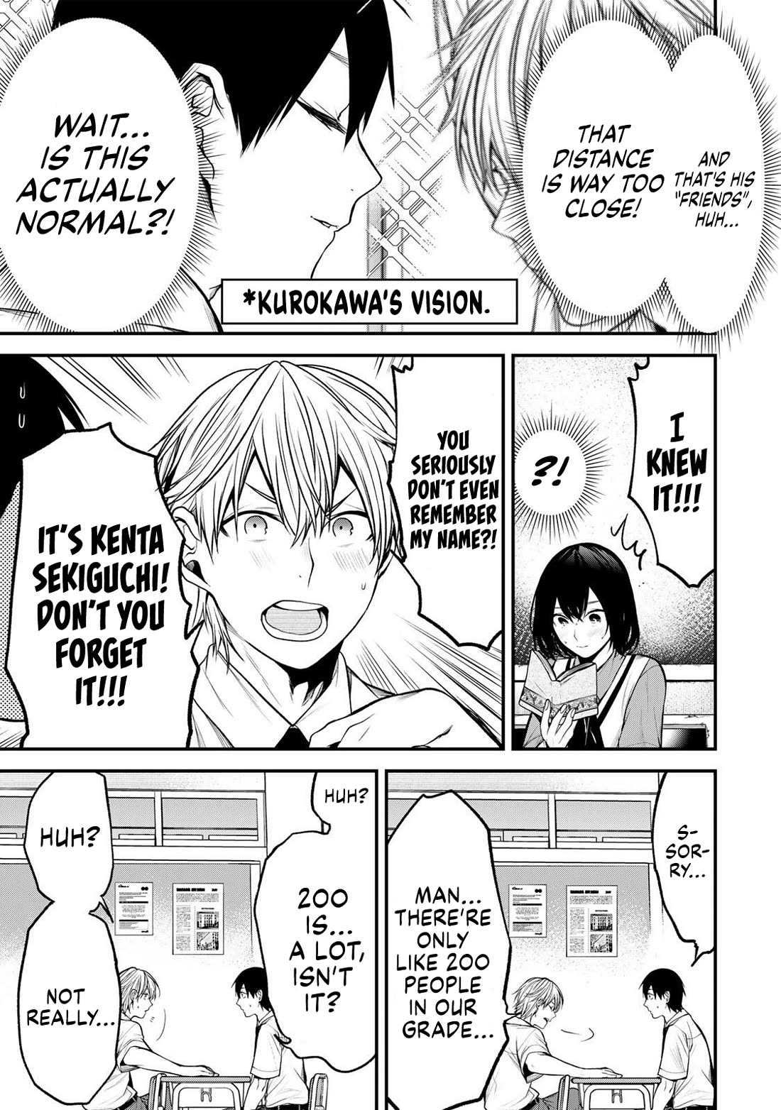 My Neighbor Kurokawa-san Chapter 38 page 7 - Chapter 38: As If I Could Stay Calm