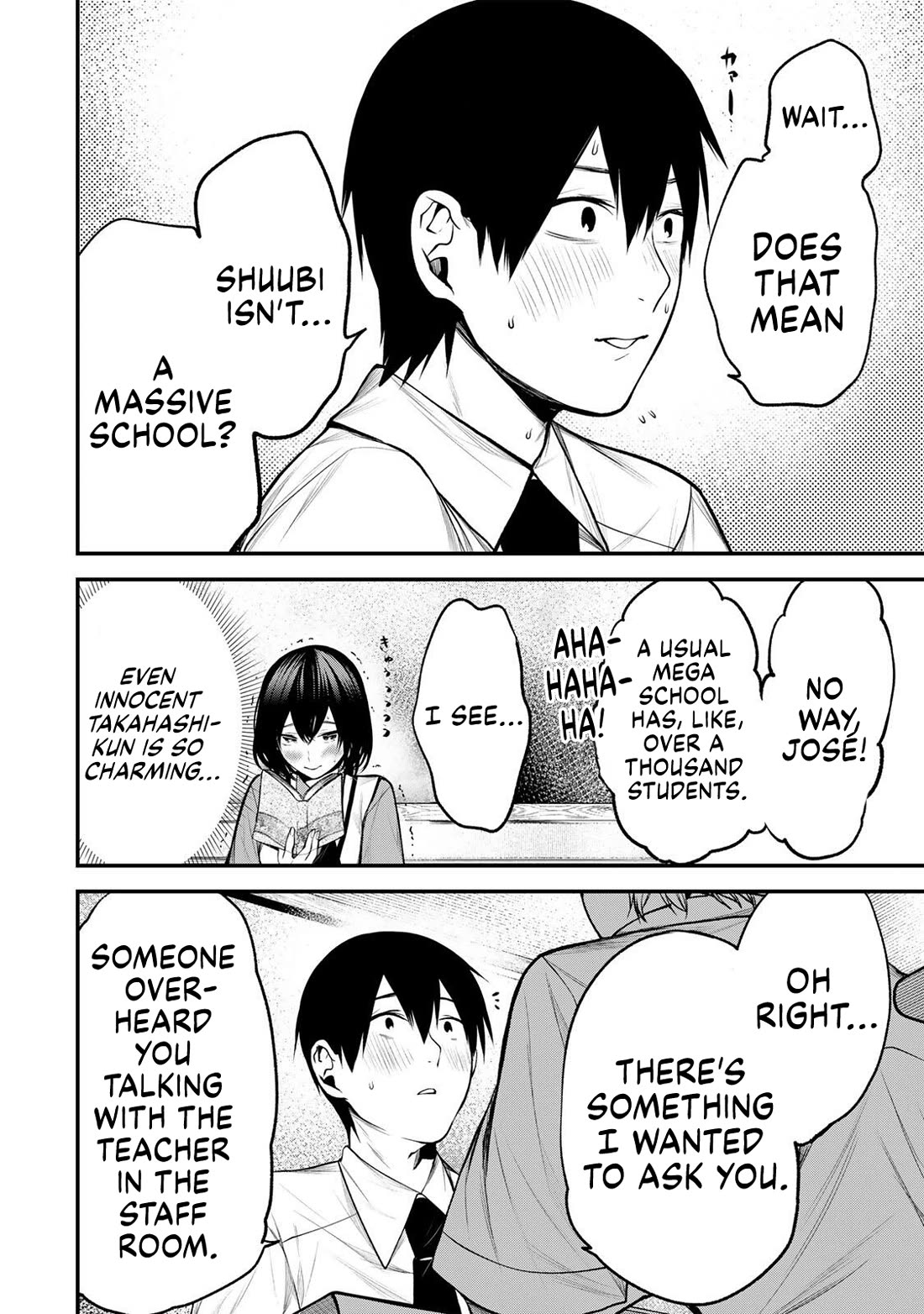 My Neighbor Kurokawa-san Chapter 38 page 8 - Chapter 38: As If I Could Stay Calm