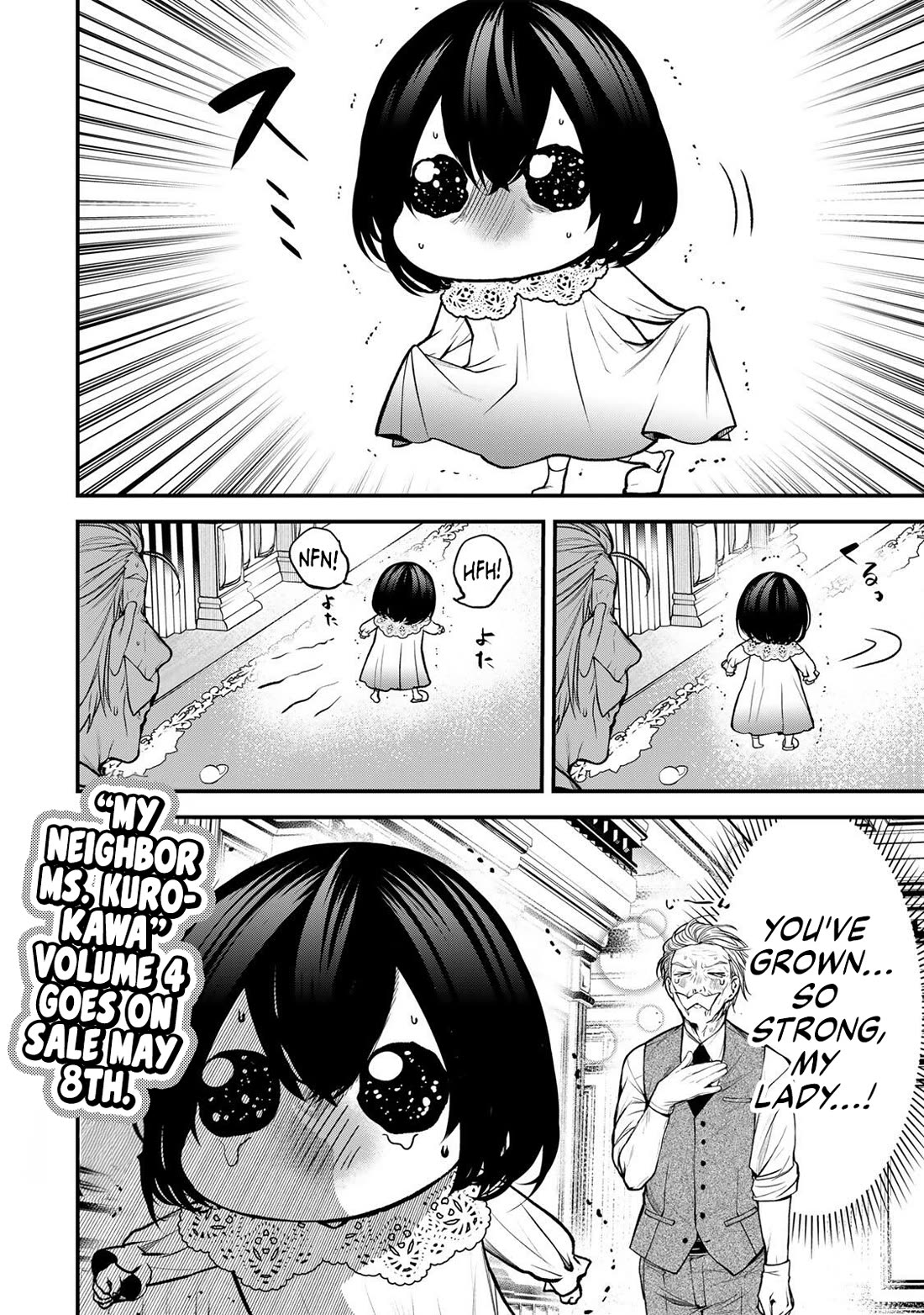 My Neighbor Kurokawa-san Chapter 42.5 page 4 - Chapter 42.5: Volume 4 Promotion - Hurry! Yayoi-chan!