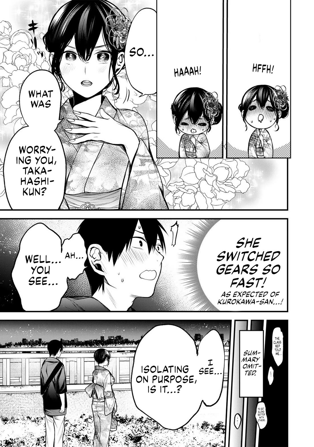 My Neighbor Kurokawa-san Chapter 49 page 9 - Chapter 49: Misunderstandings and Reconciliation
