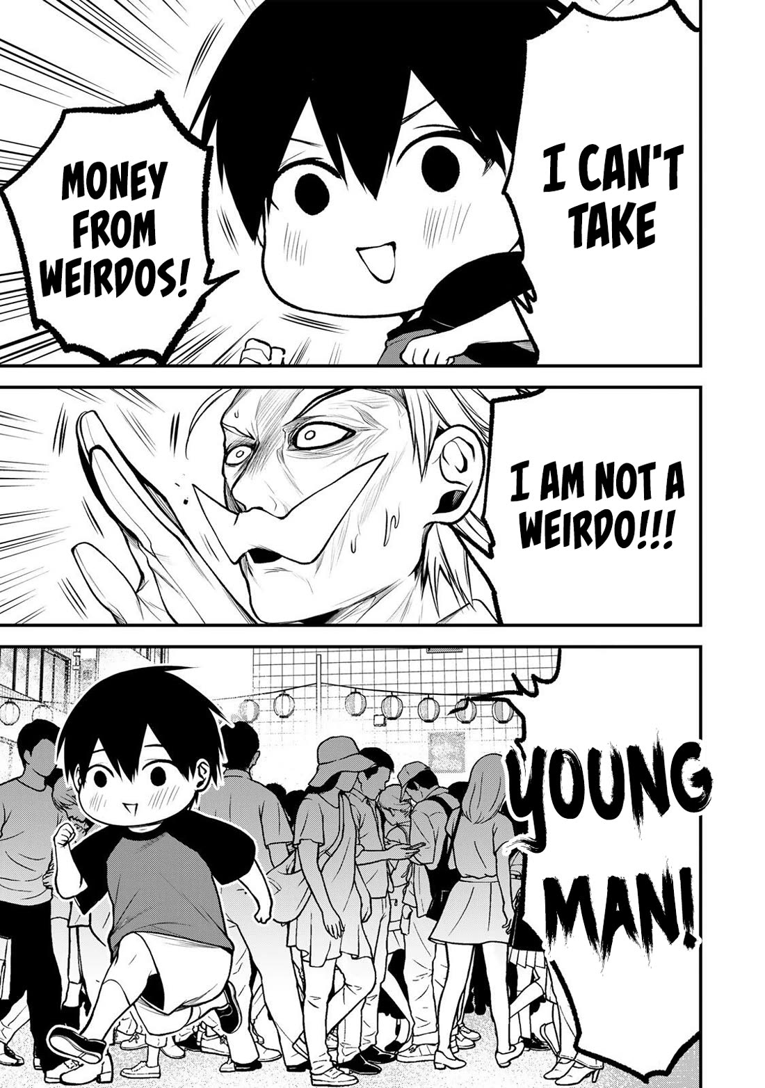 My Neighbor Kurokawa-san Chapter 53.5 page 13 - Chapter 53.5: Side Story - Gennai-san and Yayoi-chan at The Festival