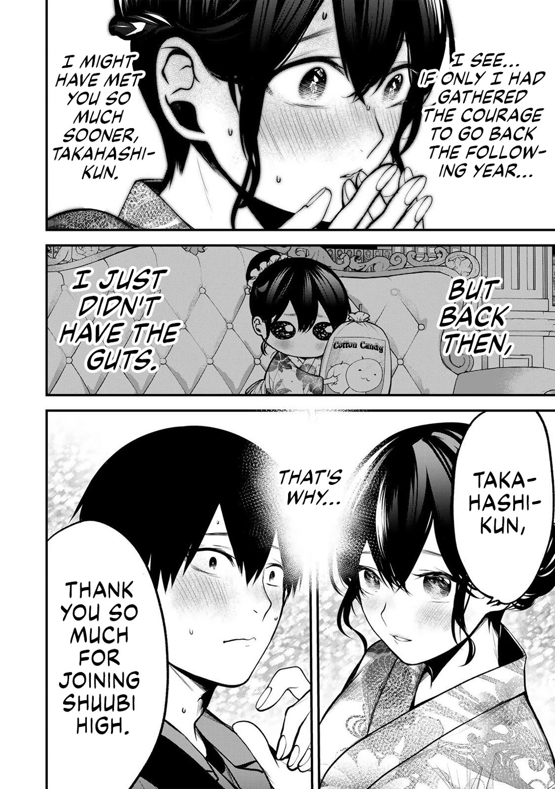 My Neighbor Kurokawa-san Chapter 53.5 page 16 - Chapter 53.5: Side Story - Gennai-san and Yayoi-chan at The Festival