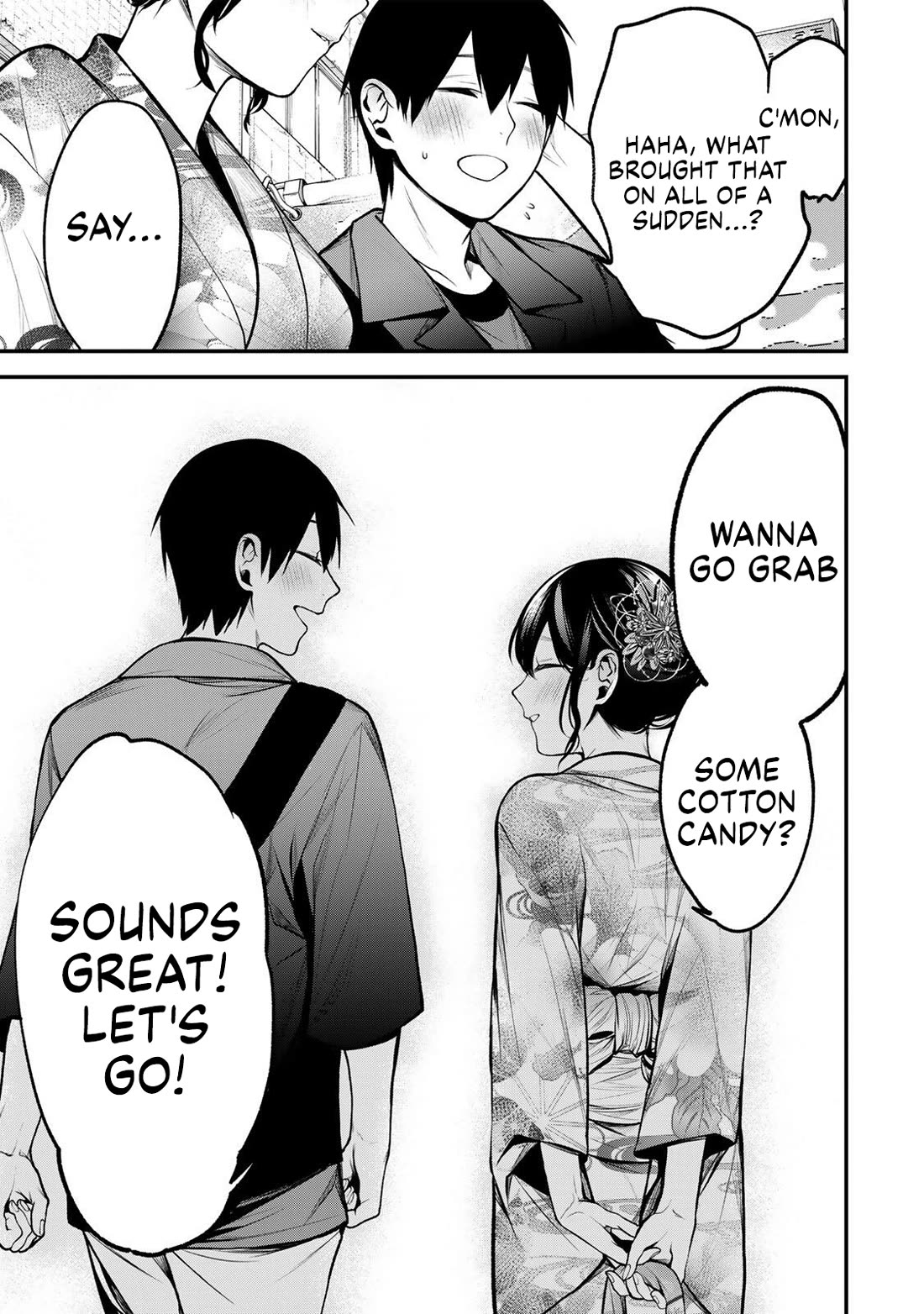 My Neighbor Kurokawa-san Chapter 53.5 page 17 - Chapter 53.5: Side Story - Gennai-san and Yayoi-chan at The Festival