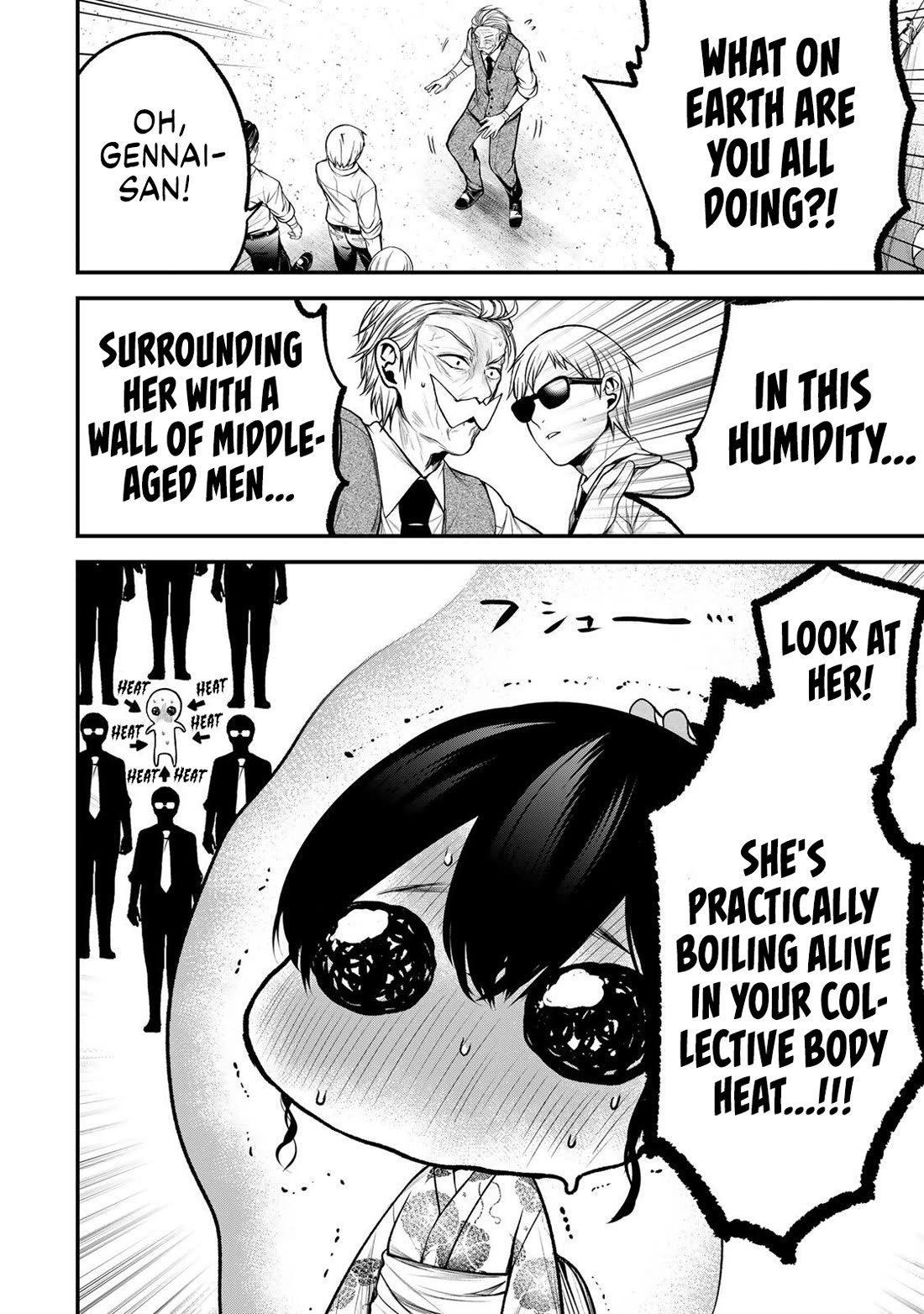 My Neighbor Kurokawa-san Chapter 53.5 page 6 - Chapter 53.5: Side Story - Gennai-san and Yayoi-chan at The Festival