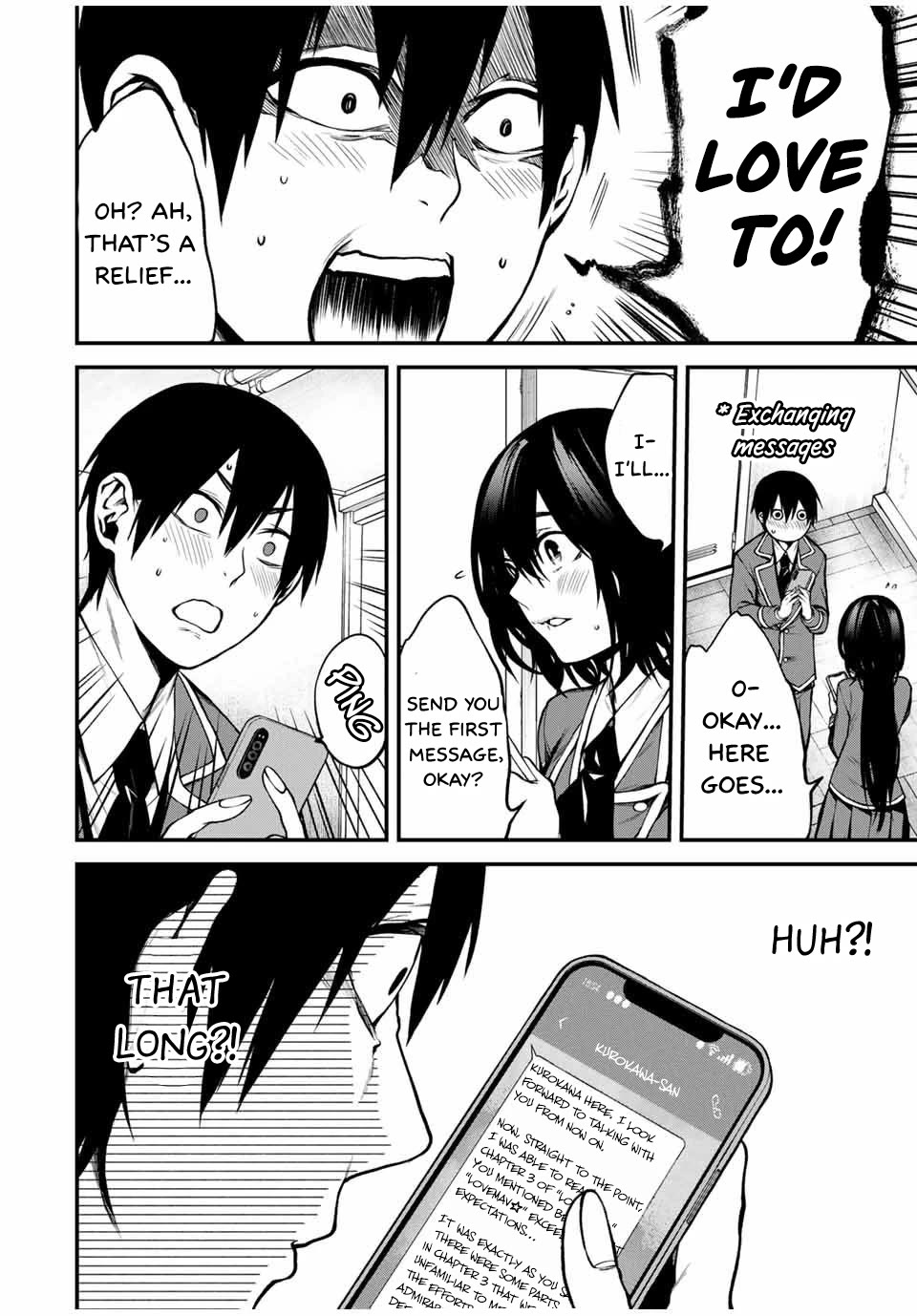 My Neighbor Kurokawa-san Chapter 6 page 12 - Chapter 6: I Want to Exchange