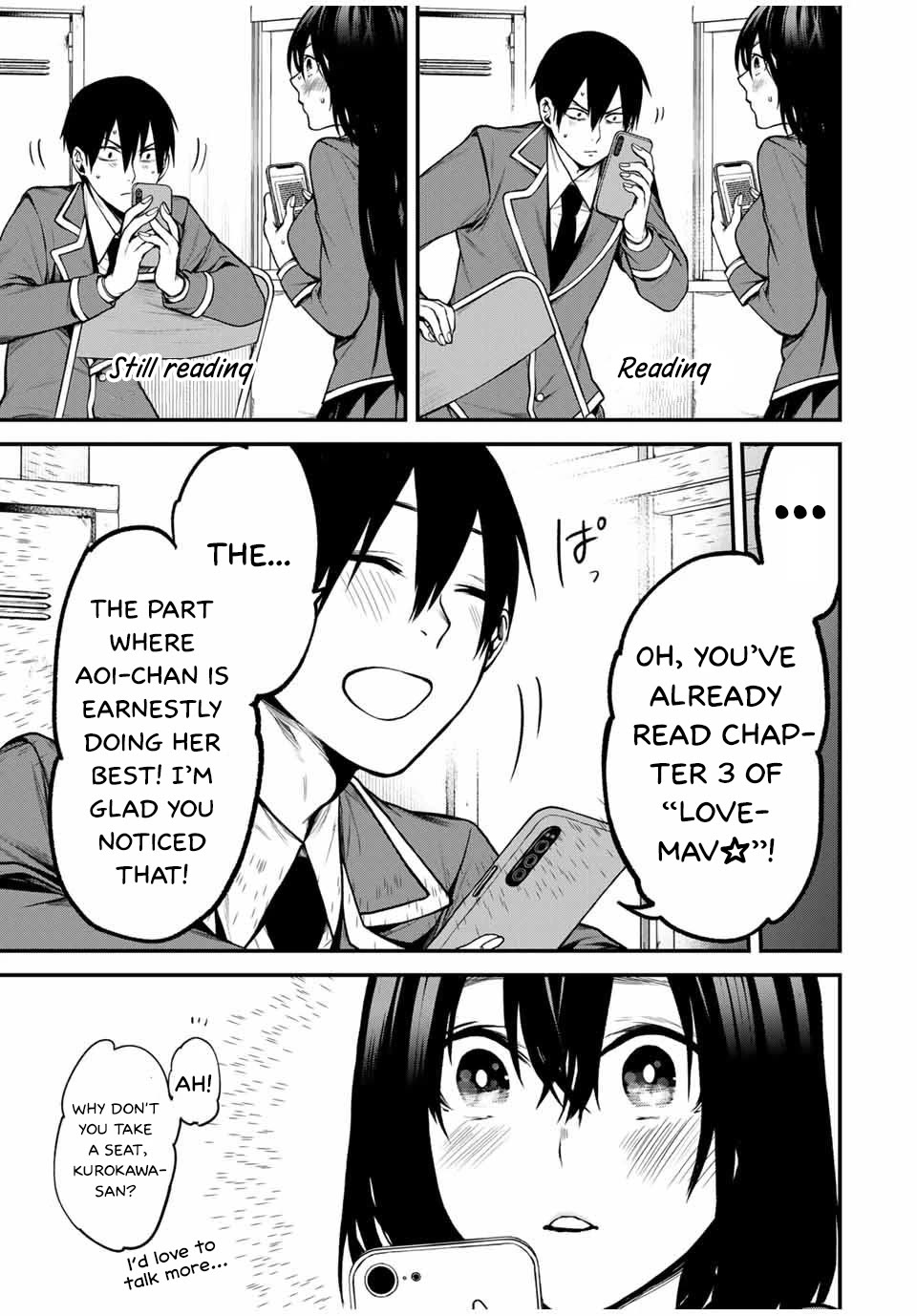 My Neighbor Kurokawa-san Chapter 6 page 13 - Chapter 6: I Want to Exchange