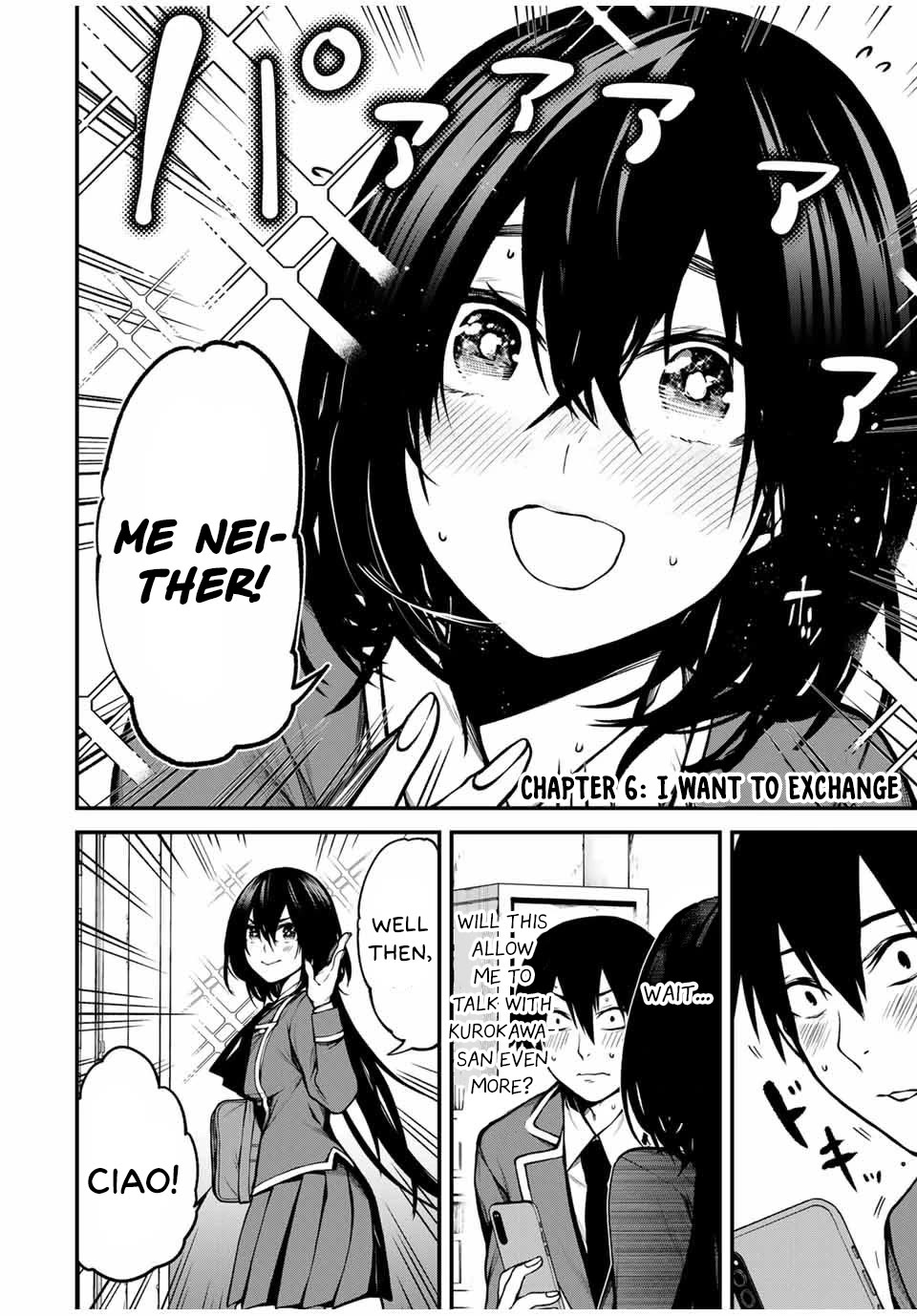 My Neighbor Kurokawa-san Chapter 6 page 2 - Chapter 6: I Want to Exchange