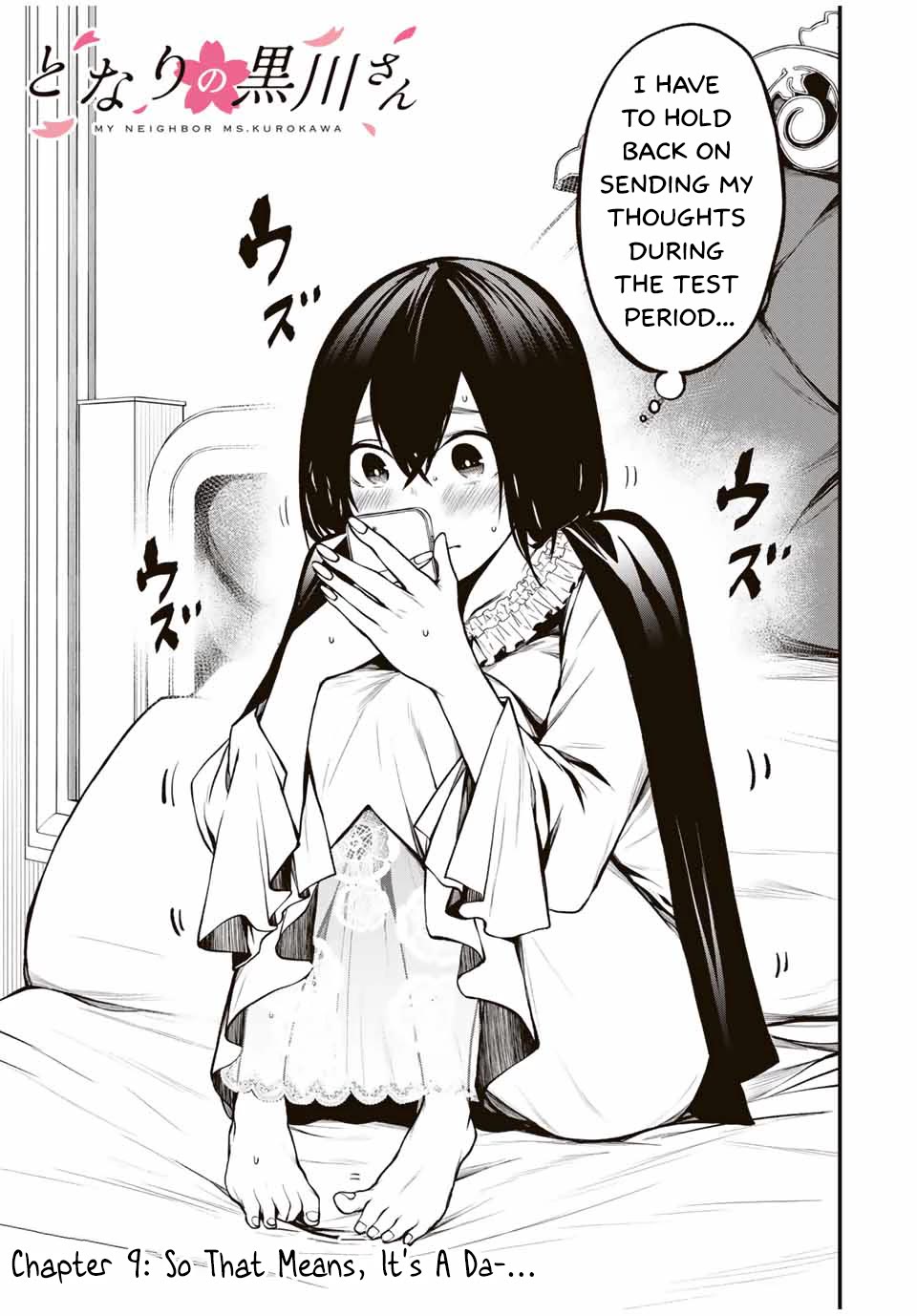 My Neighbor Kurokawa-san Chapter 9 page 3 - Chapter 9: So That Means, It's A Da-...