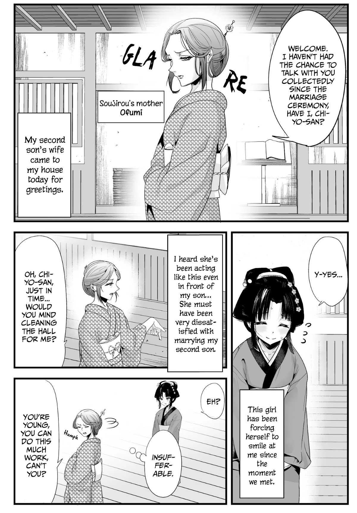 My New Wife Is Forcing Herself to Smile Chapter 32 page 1 - Chapter 32