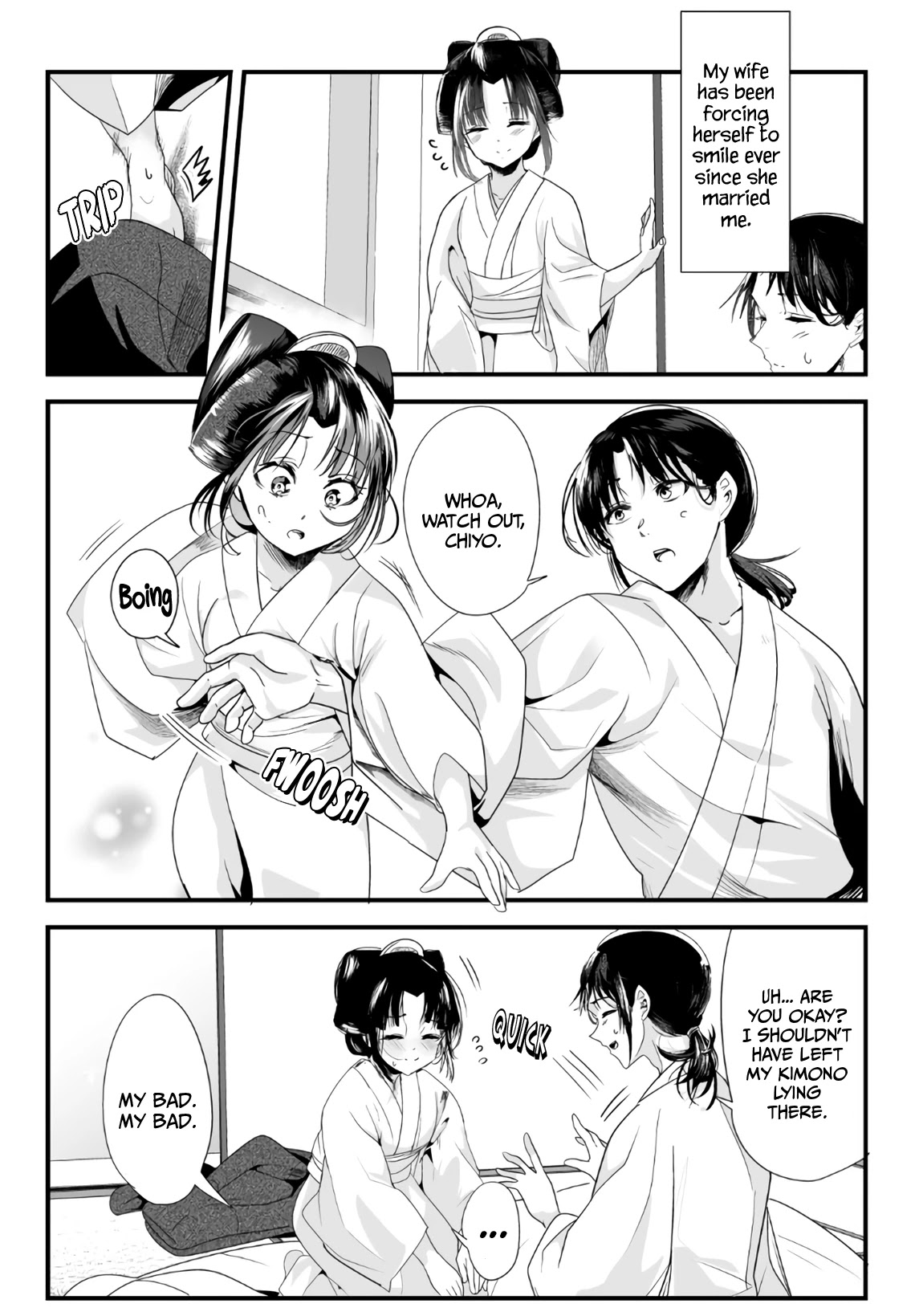 My New Wife Is Forcing Herself to Smile Chapter 49 page 1 - Chapter 49