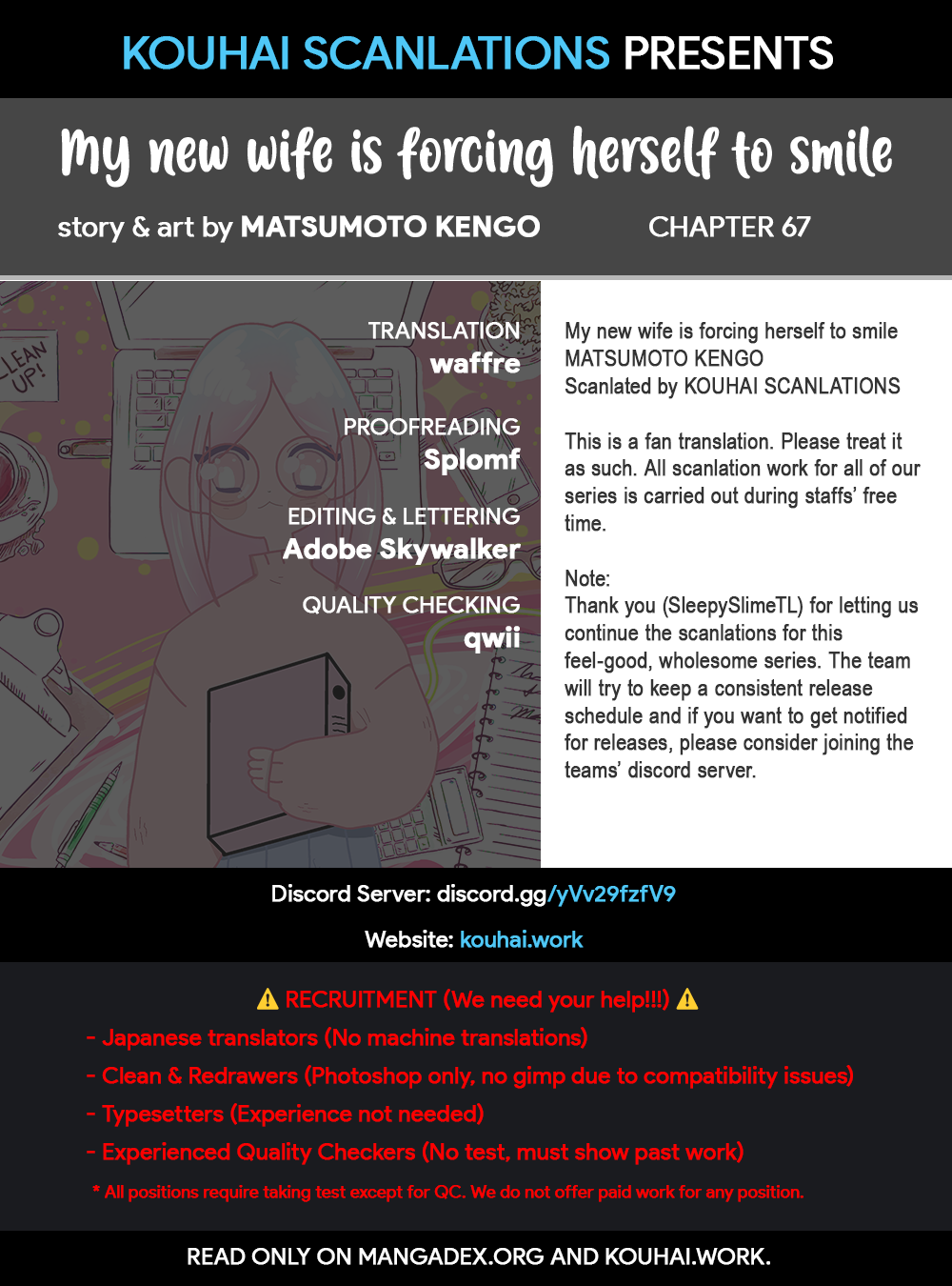 My New Wife Is Forcing Herself to Smile Chapter 67 page 5 - Chapter 67