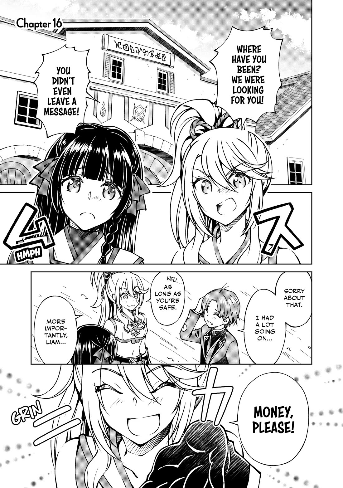 My Noble Family Is Headed for Ruin, so I May as Well Study Magic in My Free Time Chapter 16 page 1 - Chapter 16