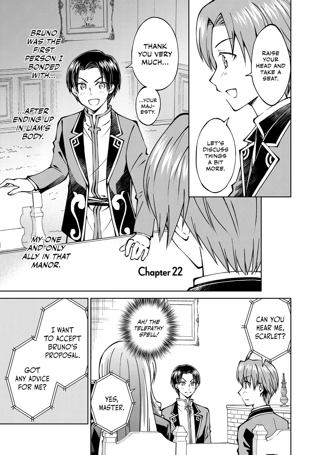 My Noble Family Is Headed for Ruin, so I May as Well Study Magic in My Free Time Chapter 22 page 1 - Chapter 22