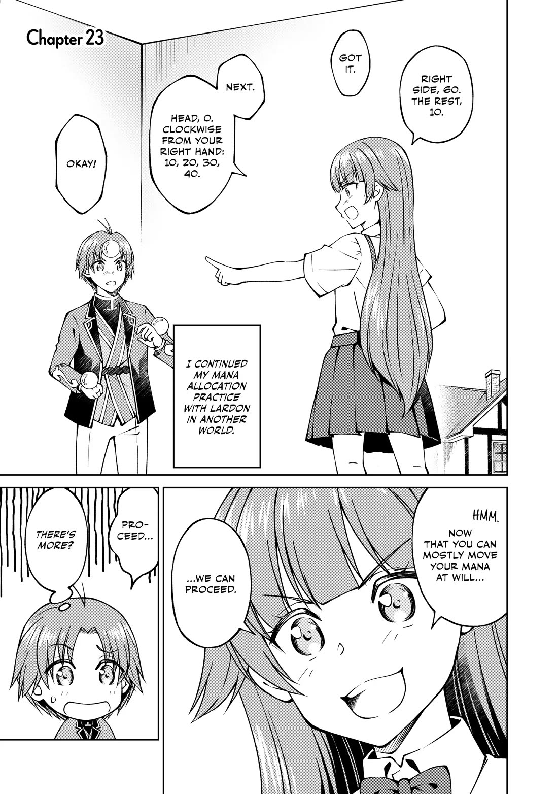 My Noble Family Is Headed for Ruin, so I May as Well Study Magic in My Free Time Chapter 23 page 1 - Chapter 23