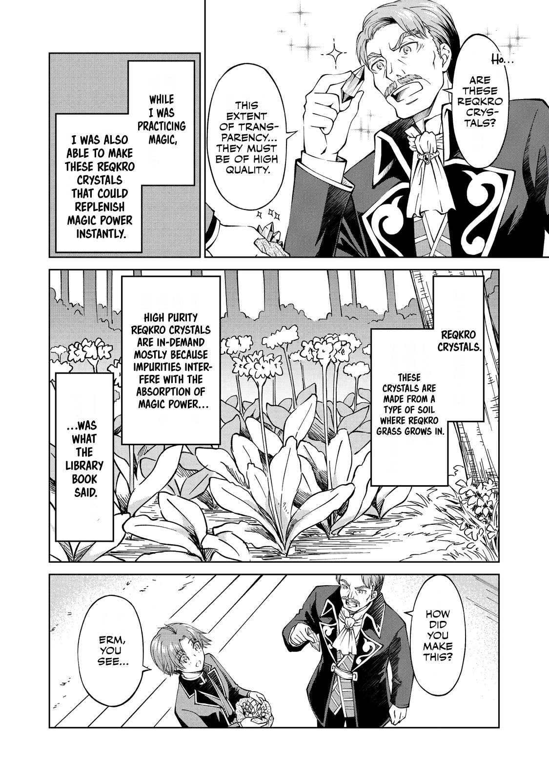 My Noble Family Is Headed for Ruin, so I May as Well Study Magic in My Free Time Chapter 4 page 3 - Chapter 4