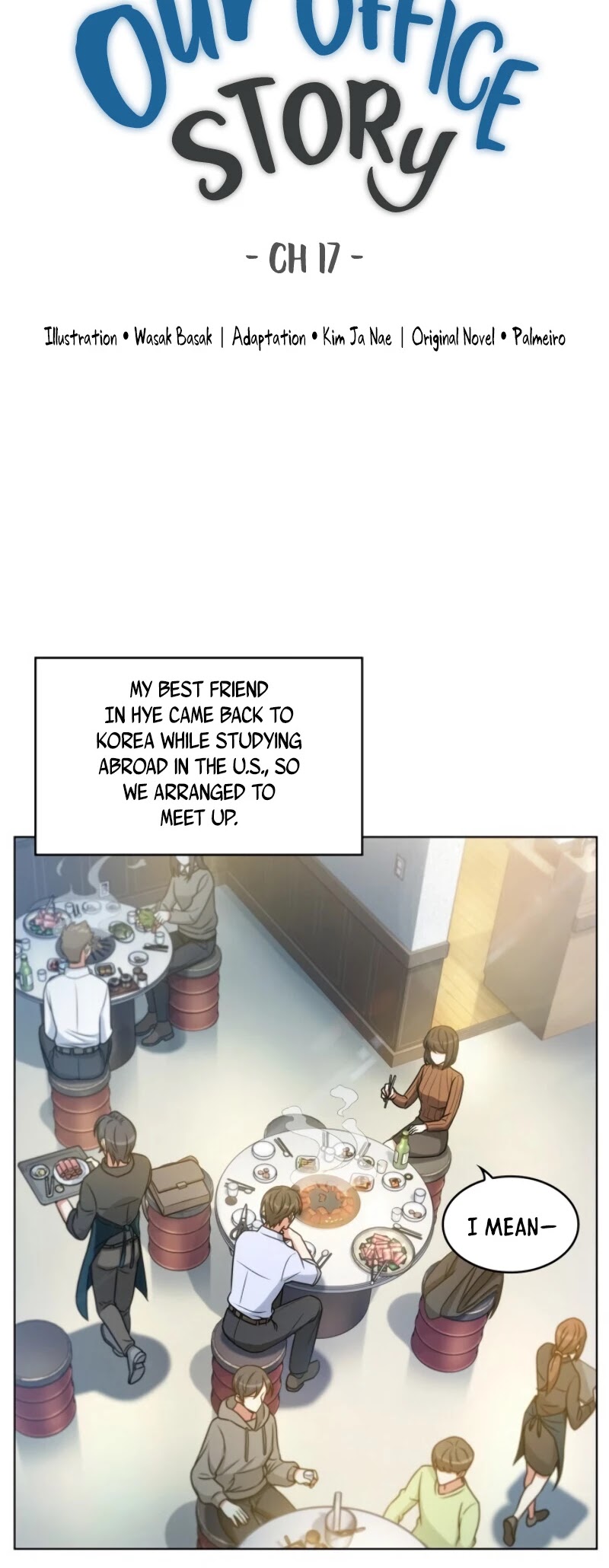 My Office Noona's Story Chapter 17 page 5 - Chapter 17