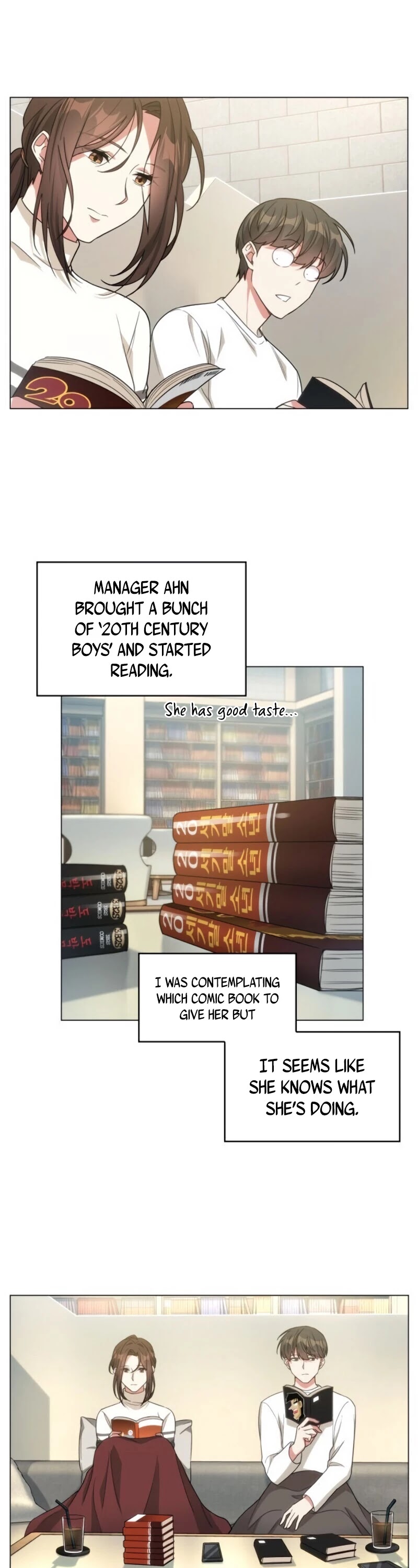 My Office Noona's Story Chapter 19 page 18 - Chapter 19