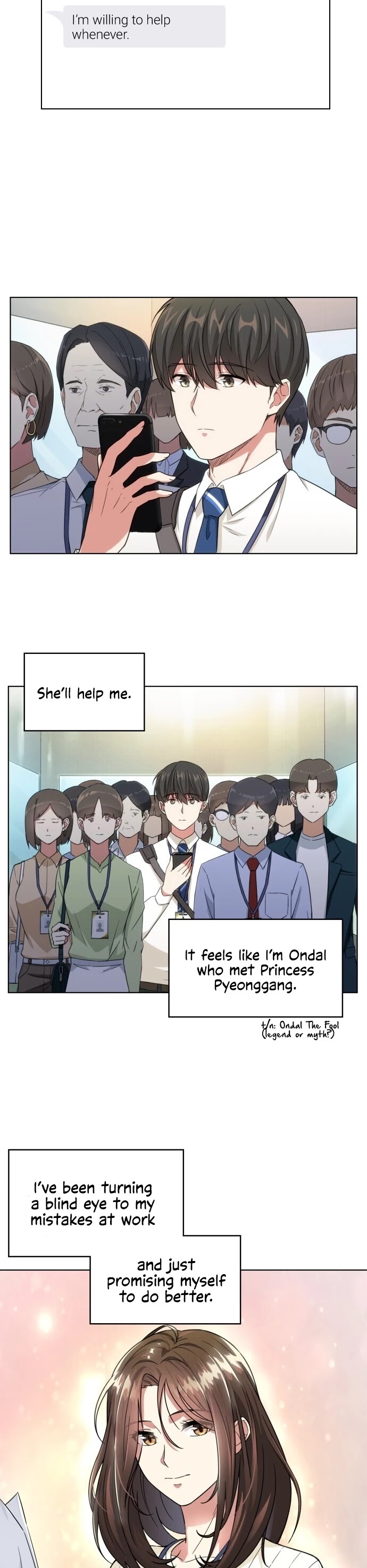 My Office Noona's Story Chapter 3 page 17 - Chapter 3