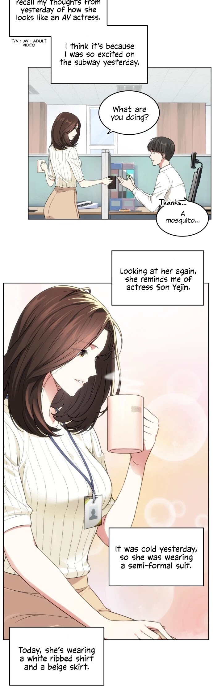 My Office Noona's Story Chapter 3 page 9 - Chapter 3