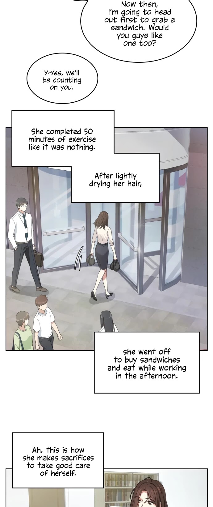 My Office Noona's Story Chapter 4 page 15 - Chapter 4