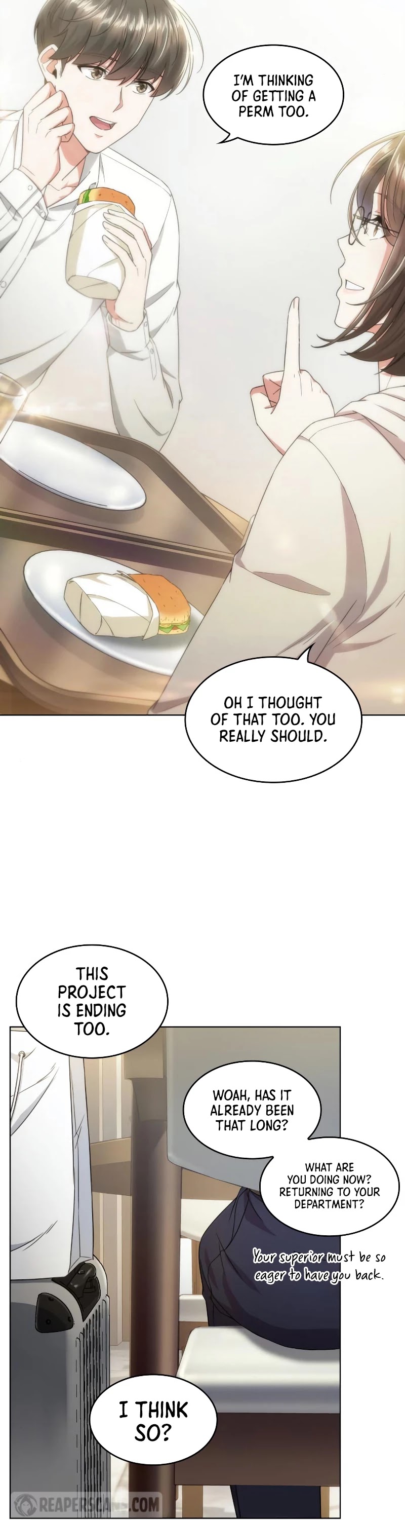 My Office Noona's Story Chapter 54 page 17 - Chapter 54