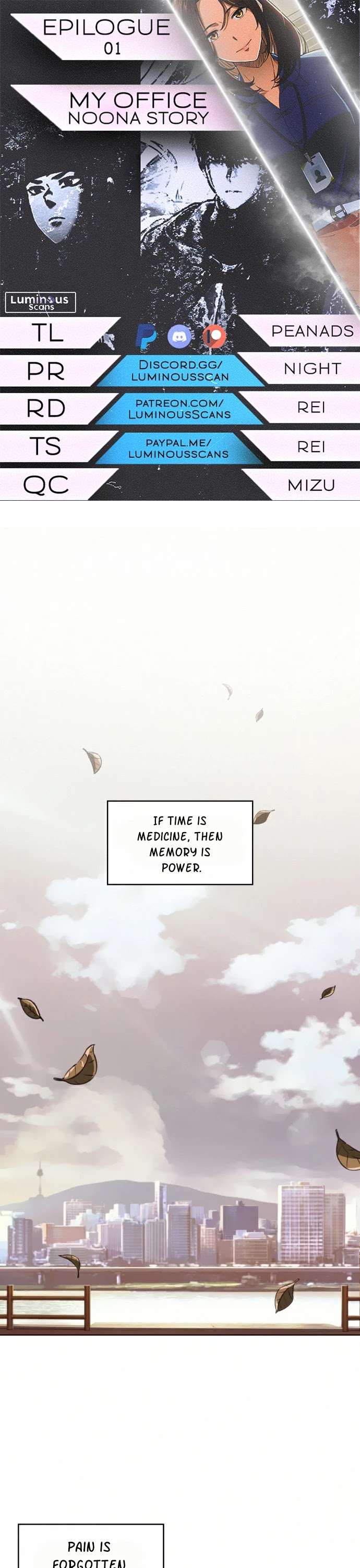 My Office Noona's Story Chapter 62 page 1 - Chapter 62: Epilogue 01