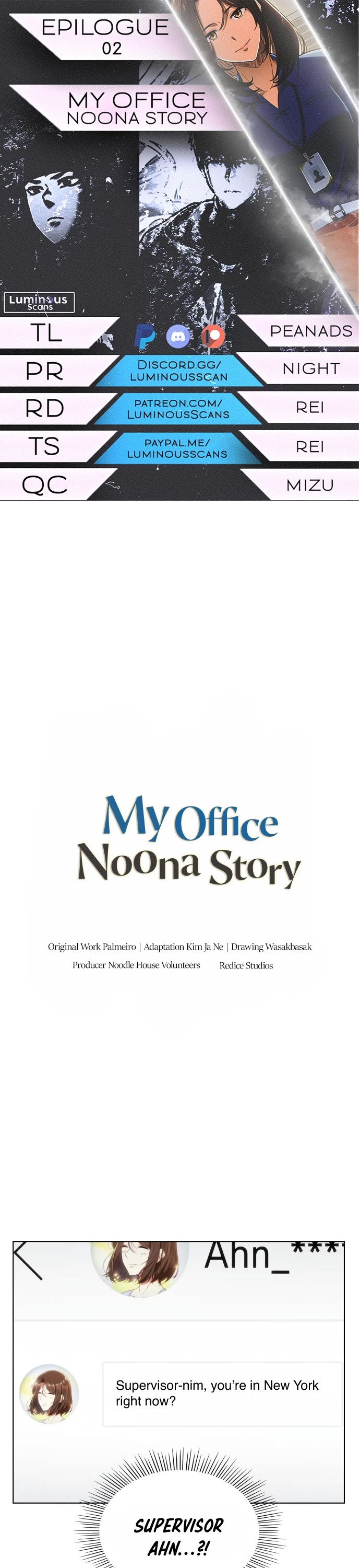 My Office Noona's Story Chapter 63 page 1 - Chapter 63: Epilogue 02
