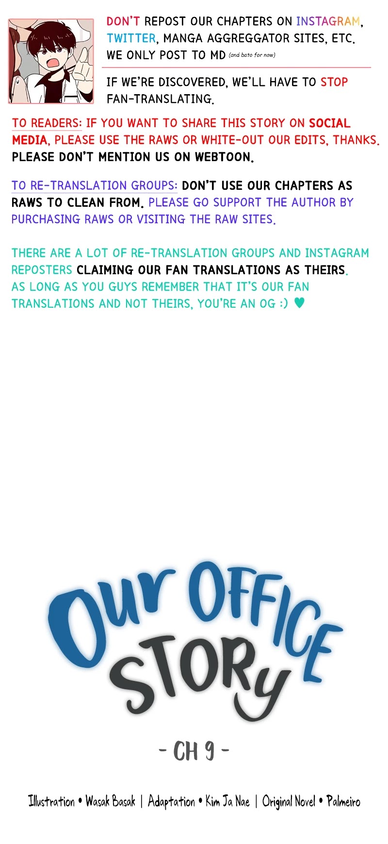 My Office Noona's Story Chapter 9 page 1 - Chapter 9