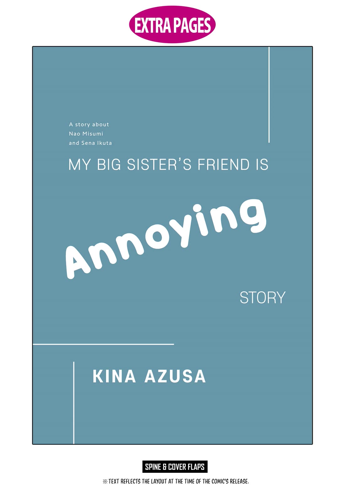 My Older Sister's Friend Is Annoying Chapter 21.5 page 12 - Chapter 21.5