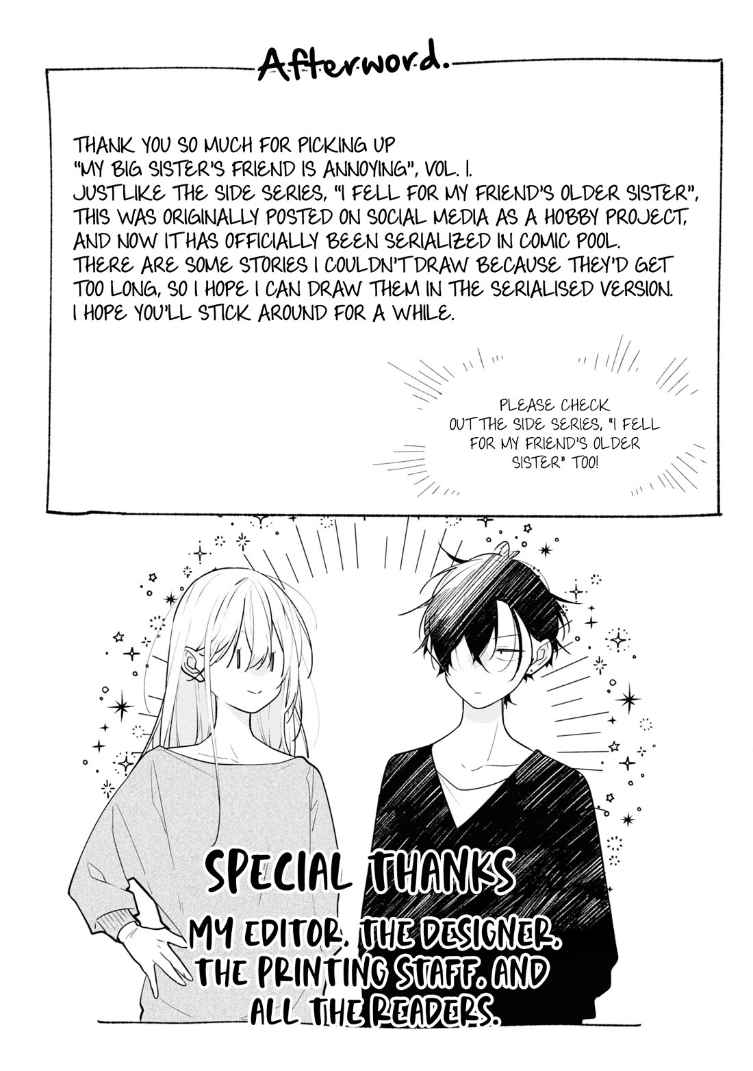 My Older Sister's Friend Is Annoying Chapter 6.5 page 11 - Chapter 6.5