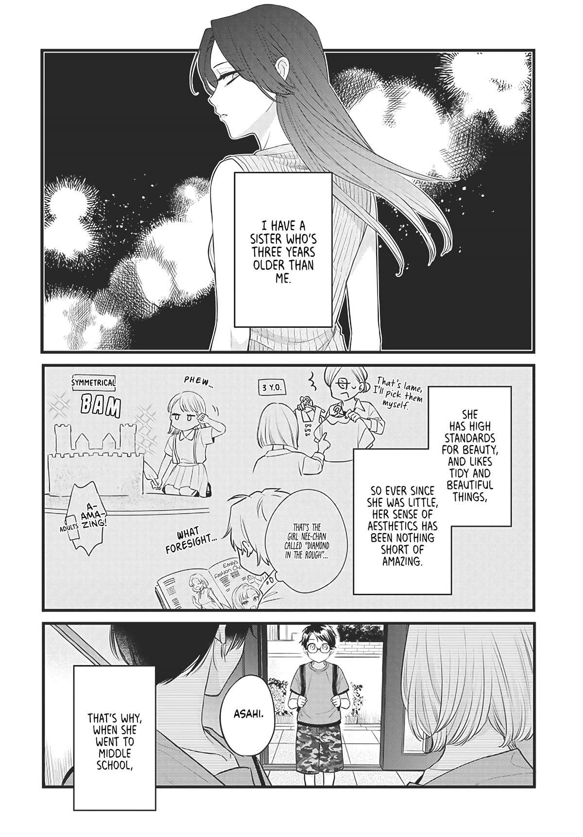 My Older Sister's Friend Chapter 1 page 6 - Chapter 1: Attractiveness is Justice.
