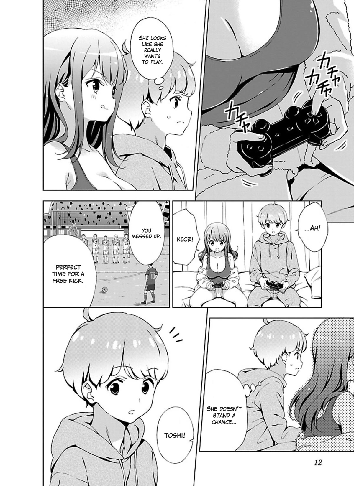 My "Onee-chan's" Personality Changes When She Plays Games Chapter 1 page 10 - Chapter 1: My game-playing older sister plays a football game