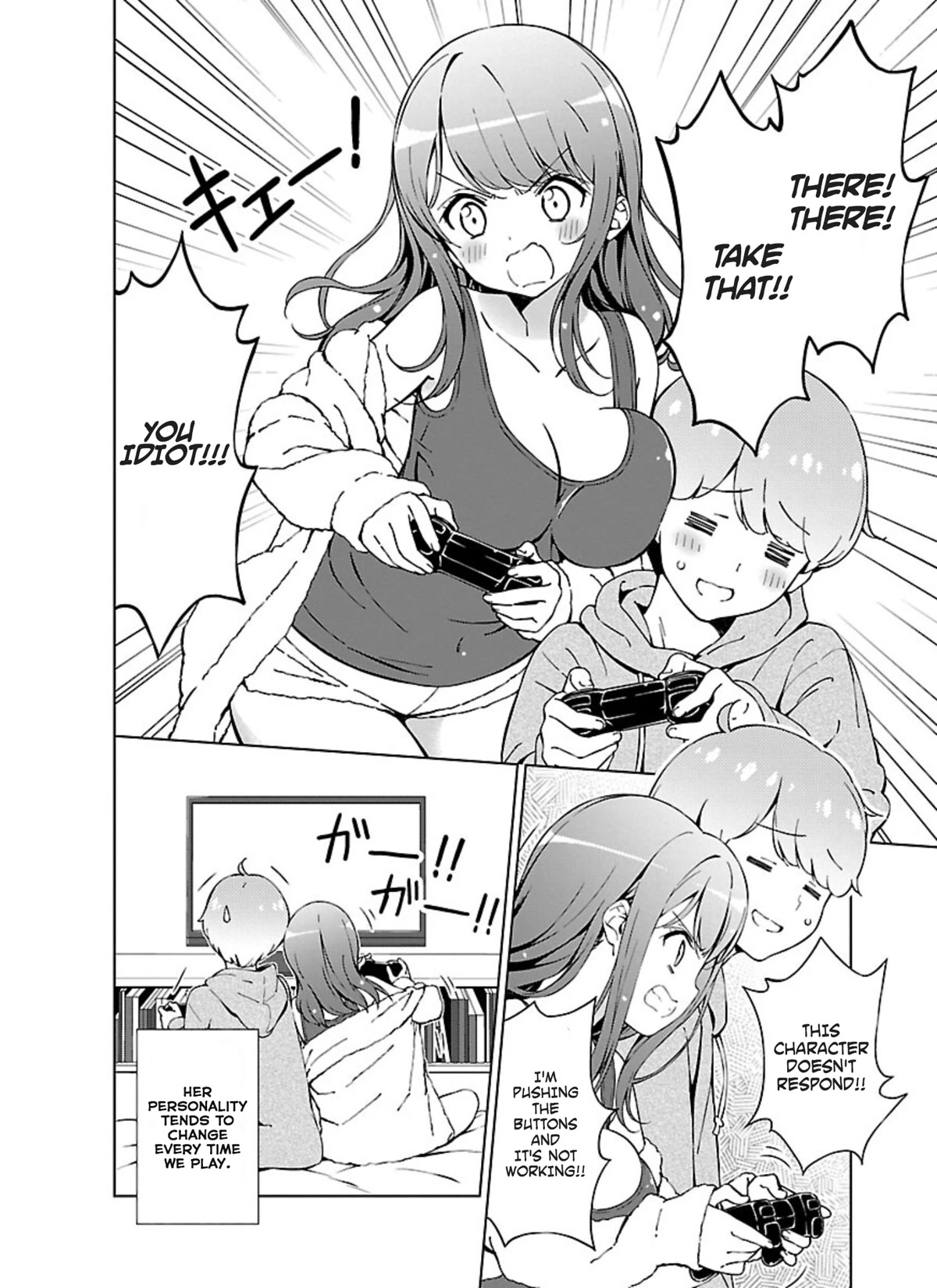 My "Onee-chan's" Personality Changes When She Plays Games Chapter 1 page 4 - Chapter 1: My game-playing older sister plays a football game