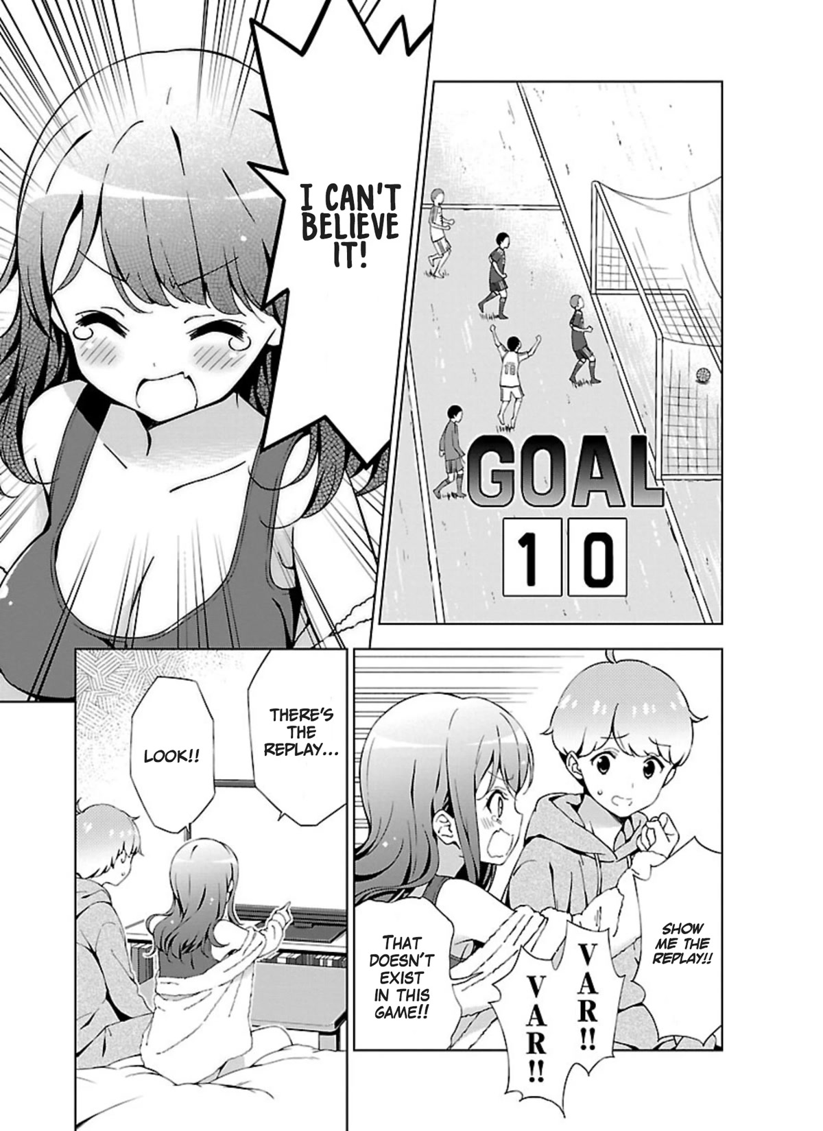 My "Onee-chan's" Personality Changes When She Plays Games Chapter 1 page 7 - Chapter 1: My game-playing older sister plays a football game