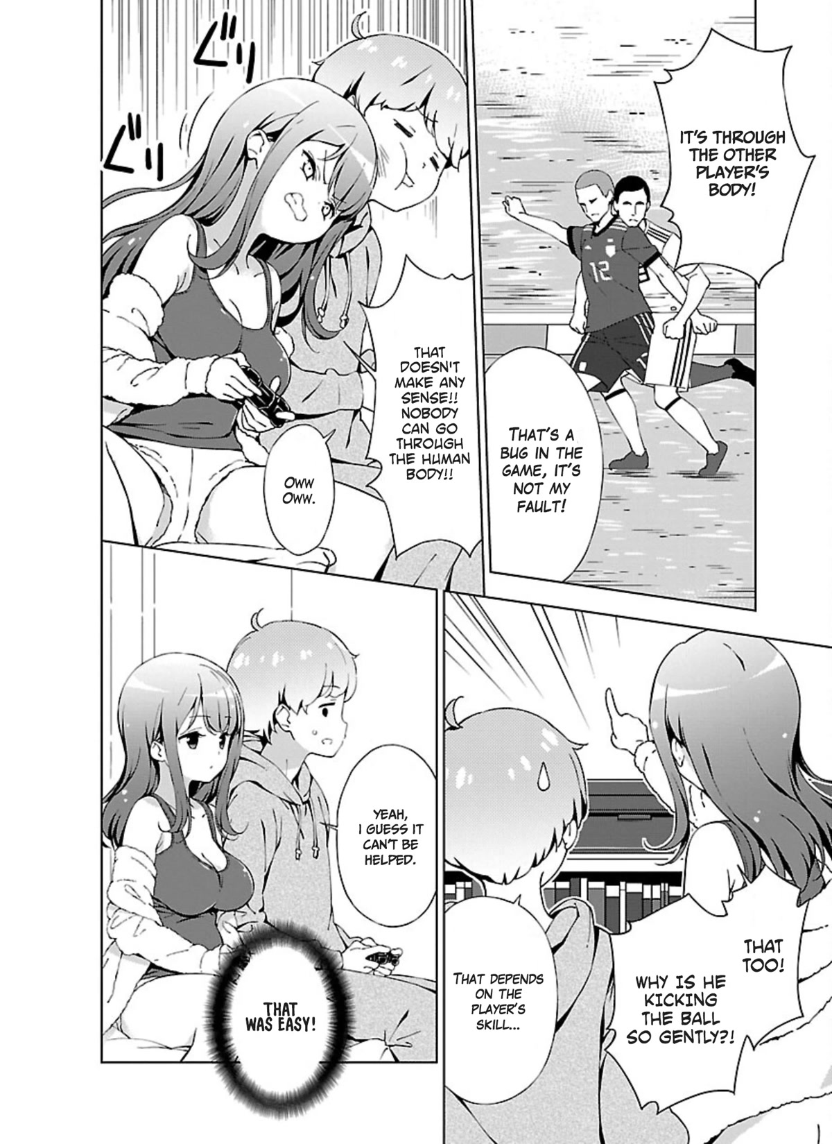 My "Onee-chan's" Personality Changes When She Plays Games Chapter 1 page 8 - Chapter 1: My game-playing older sister plays a football game