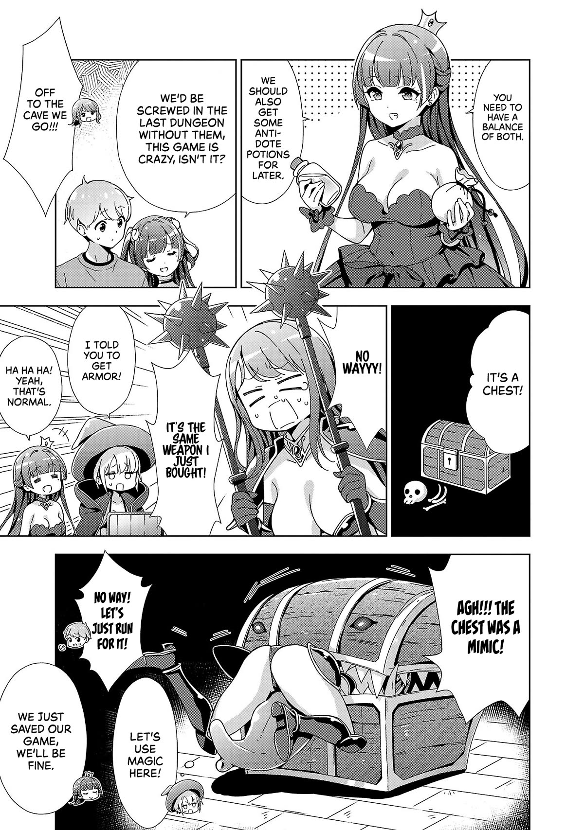 My "Onee-chan's" Personality Changes When She Plays Games Chapter 14 page 11 - Chapter 14: The Artelius-playing Older Sister